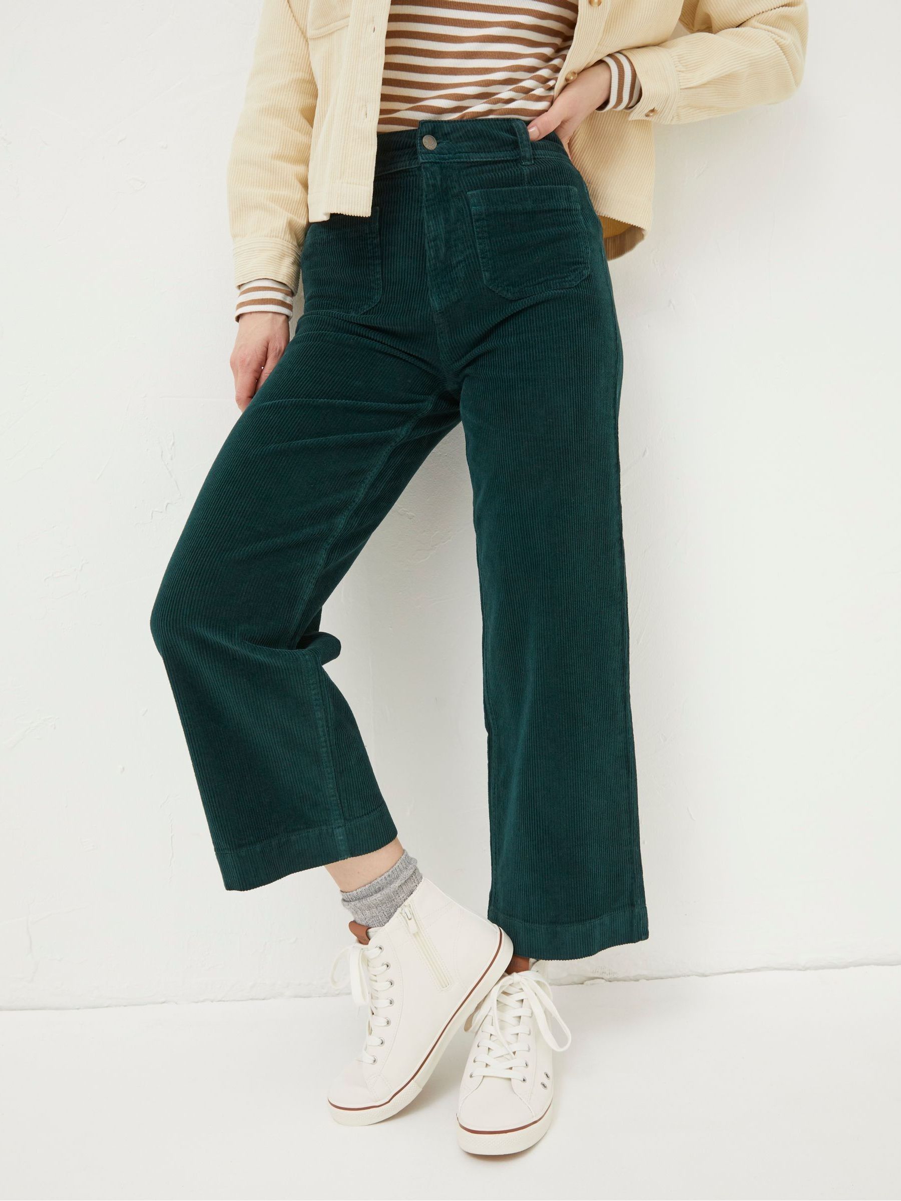 Green Keswick Cord Trousers - Image 3 of 5
