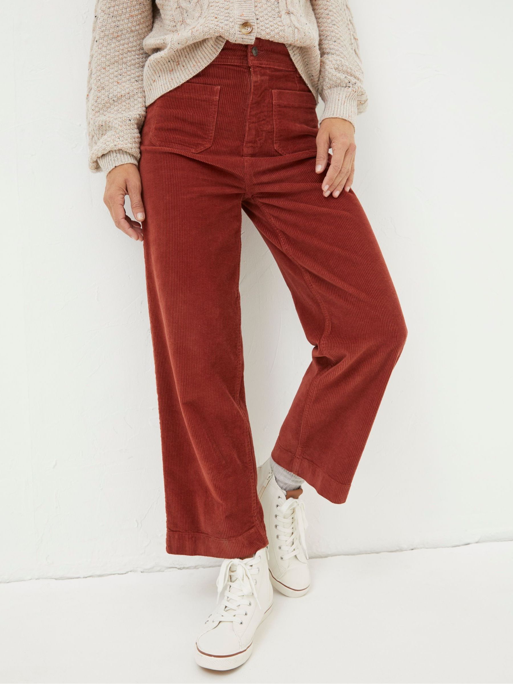 Brown Keswick Cord Trousers - Image 4 of 6