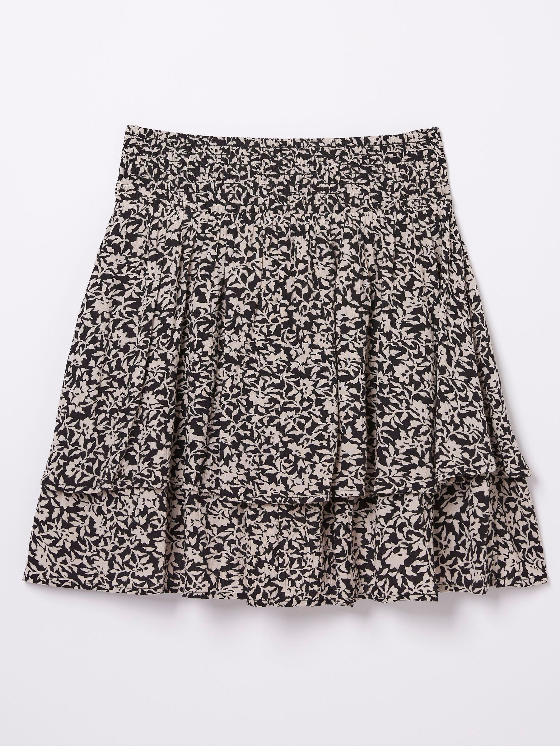 Black Ali Mono Vines Skirt - Image 4 of 4