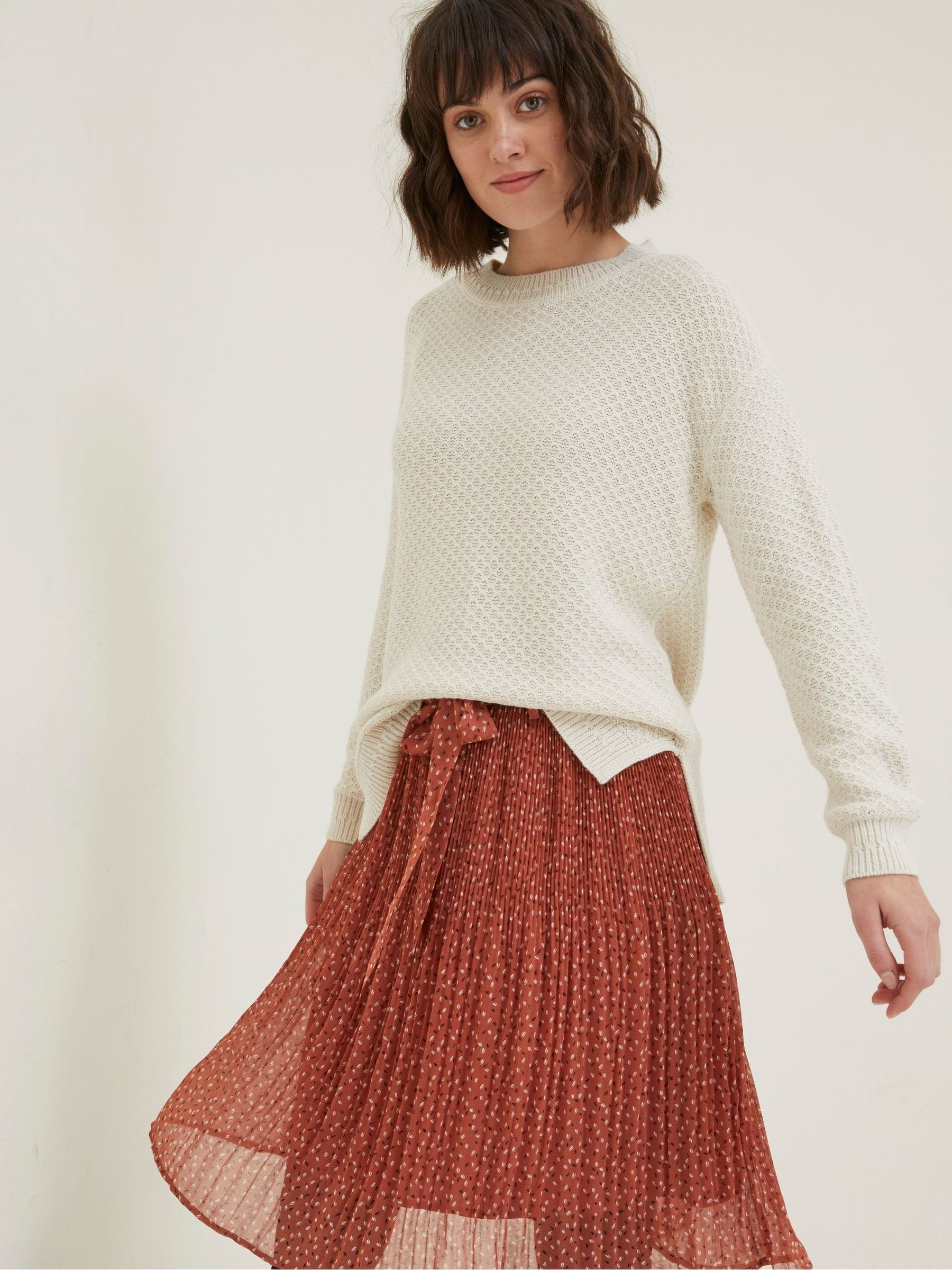 Ellie Natural Crew Jumper - Image 3 of 6