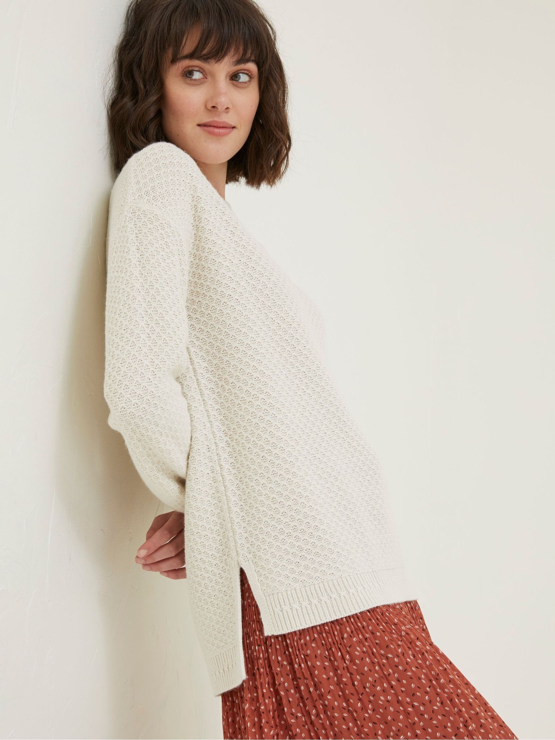 Ellie Natural Crew Jumper - Image 4 of 6