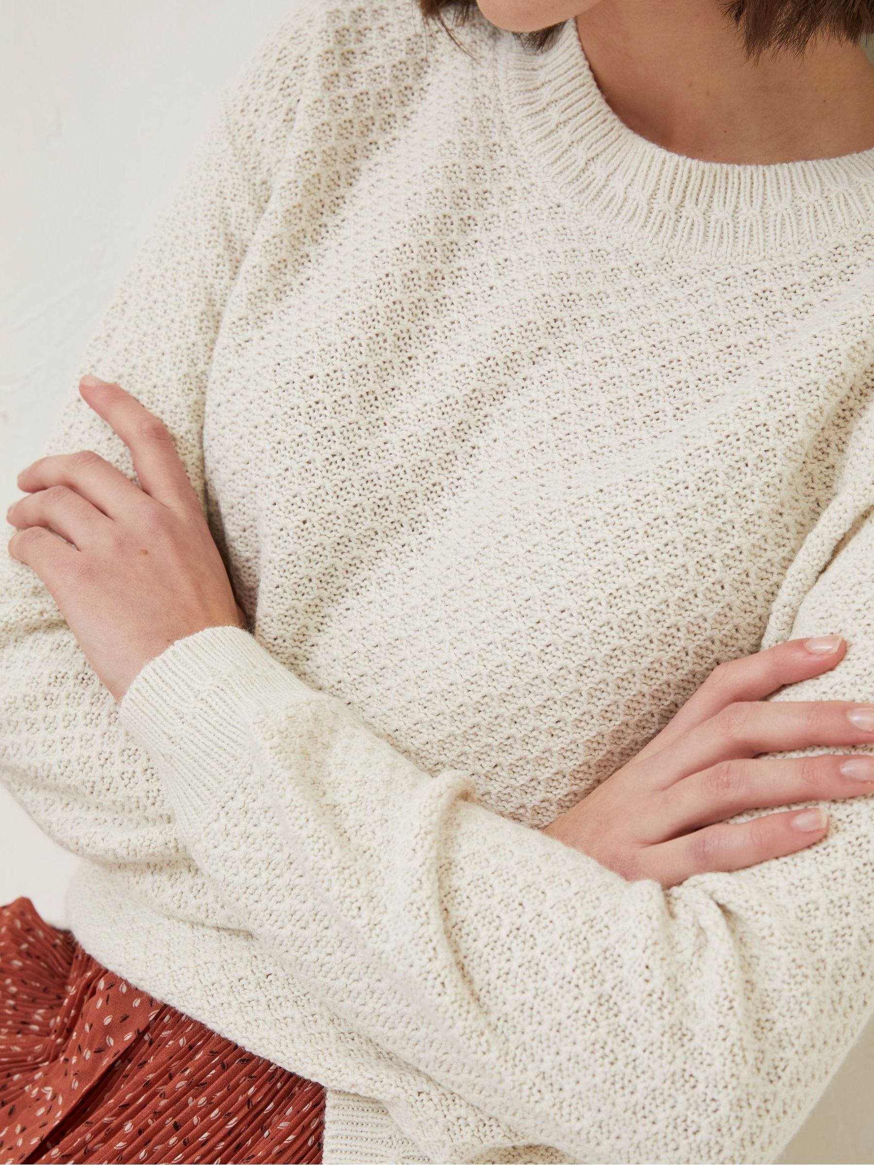 Ellie Natural Crew Jumper - Image 5 of 6