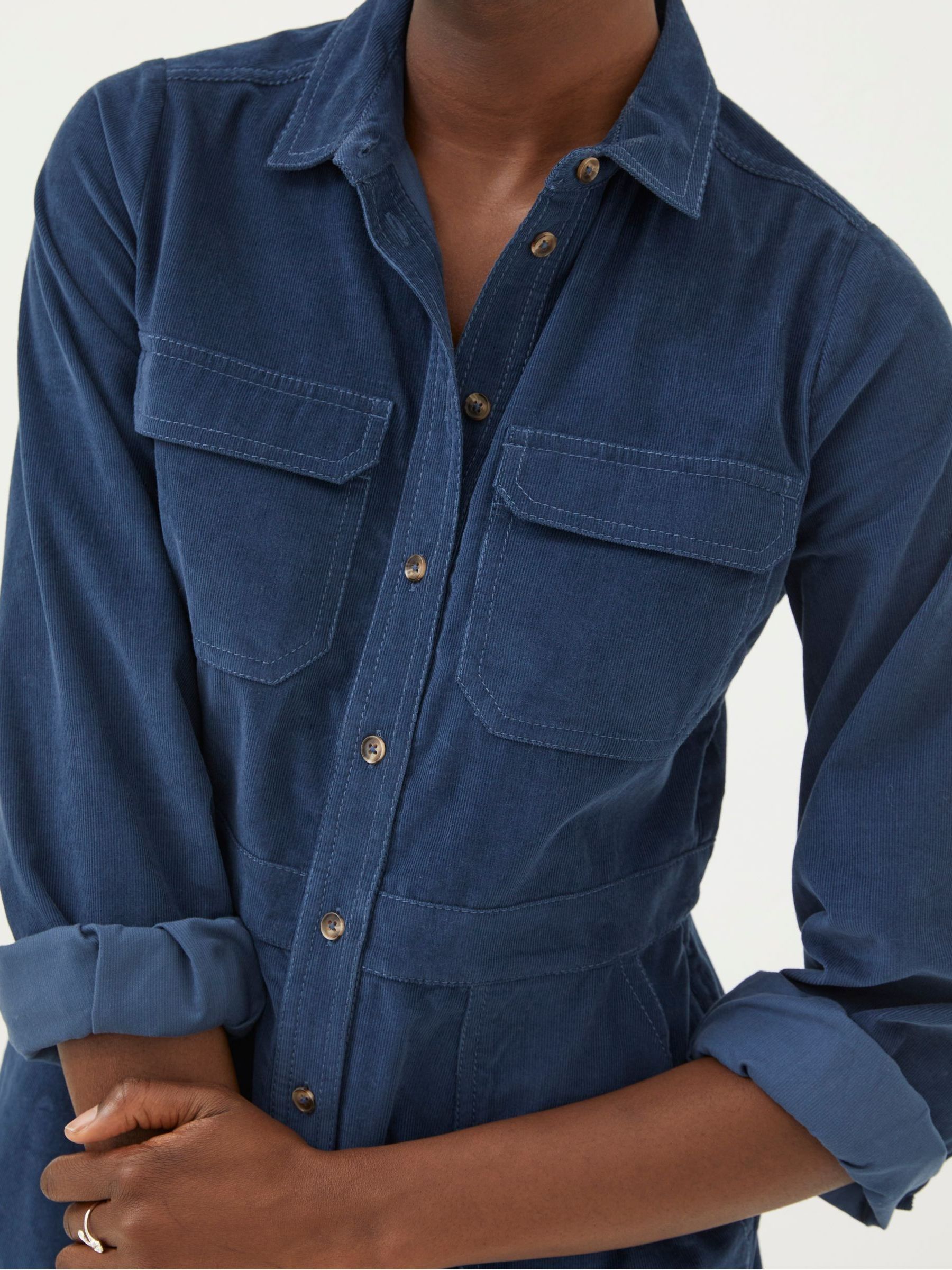 Denim Tabitha Cord Dress - Image 4 of 4