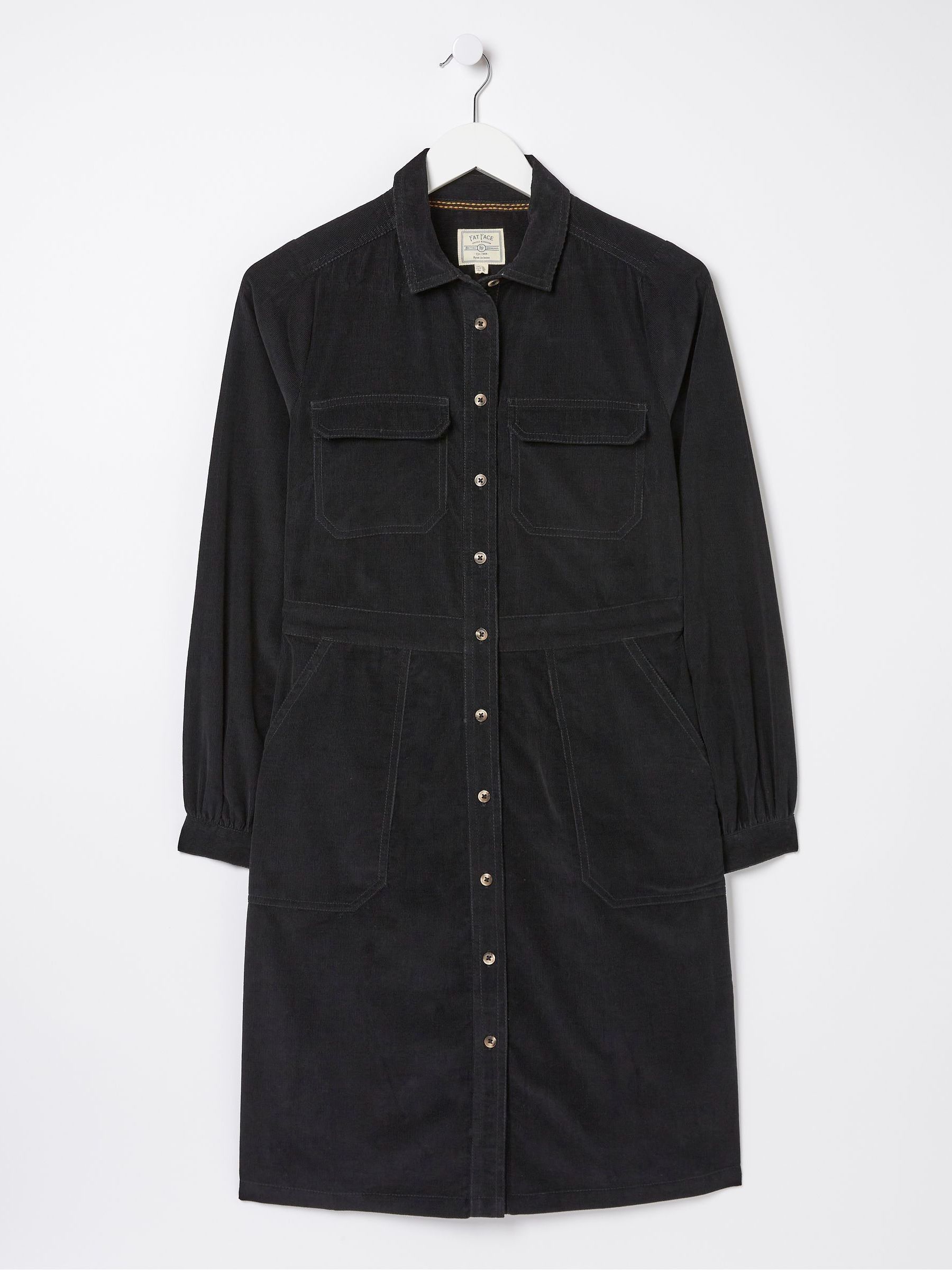 Black Tabitha Cord Dress - Image 4 of 4