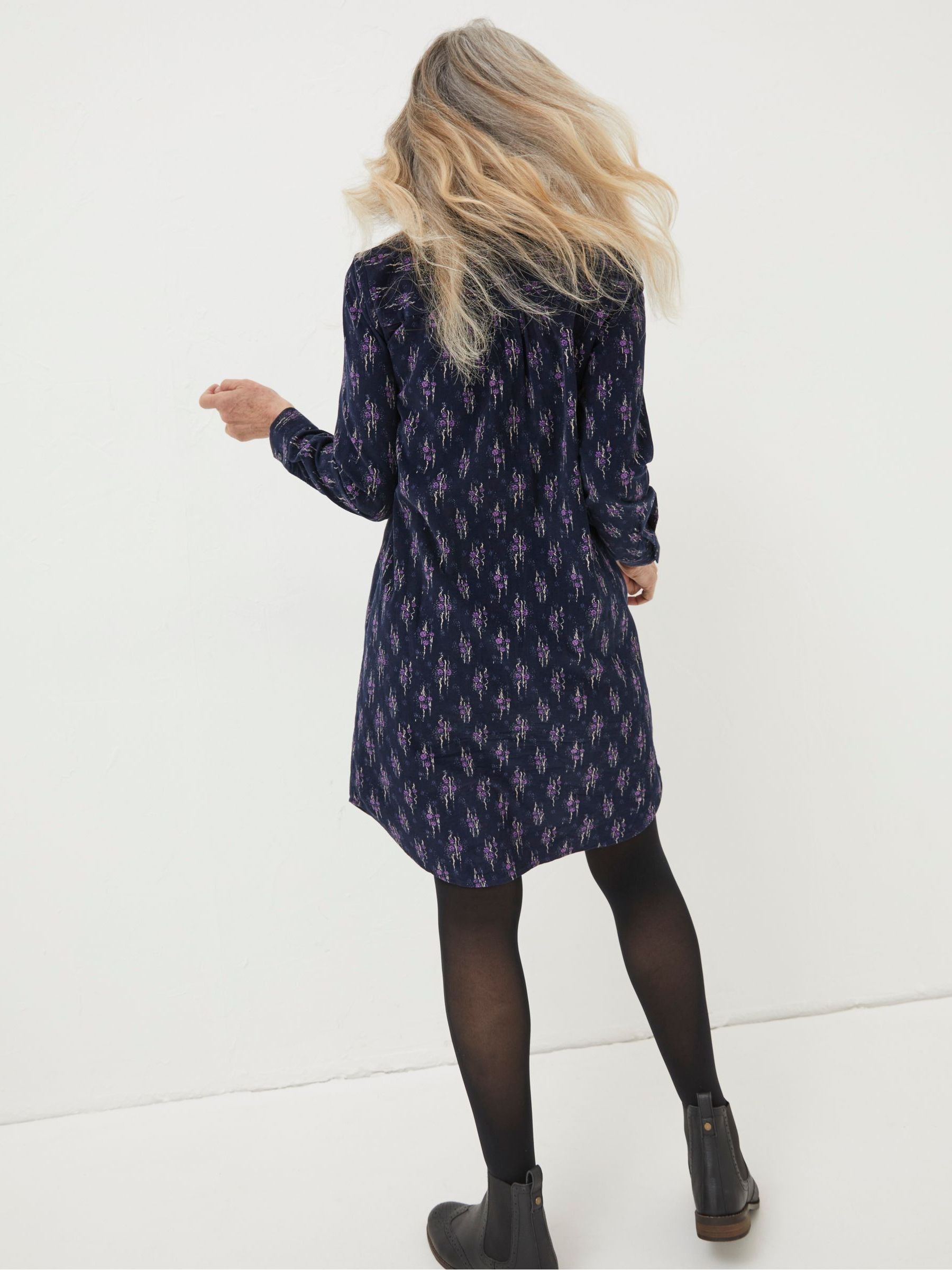 Blue Chester Ink Ditsy Dress - Image 2 of 5