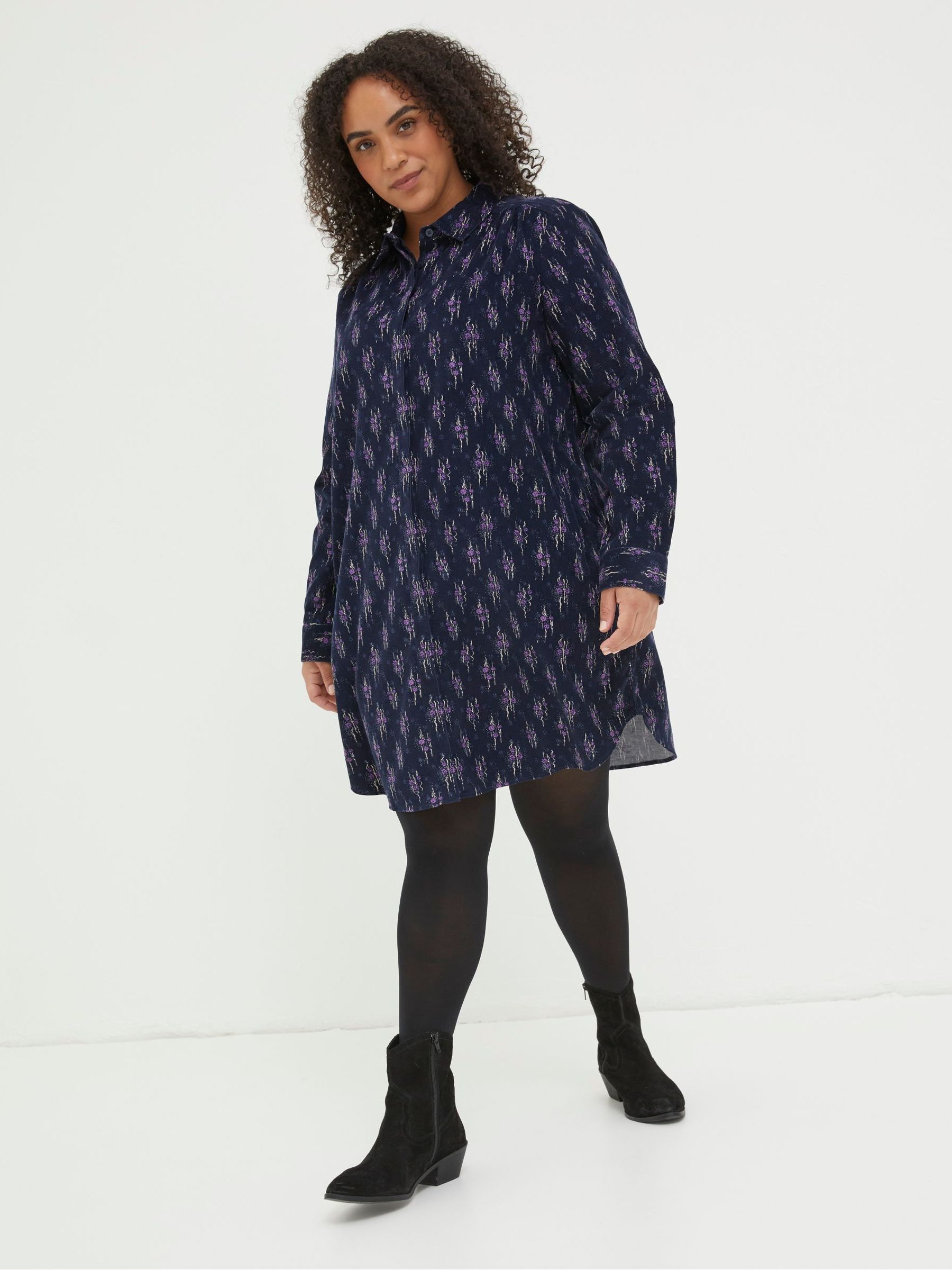 Blue Chester Ink Ditsy Dress - Image 3 of 5