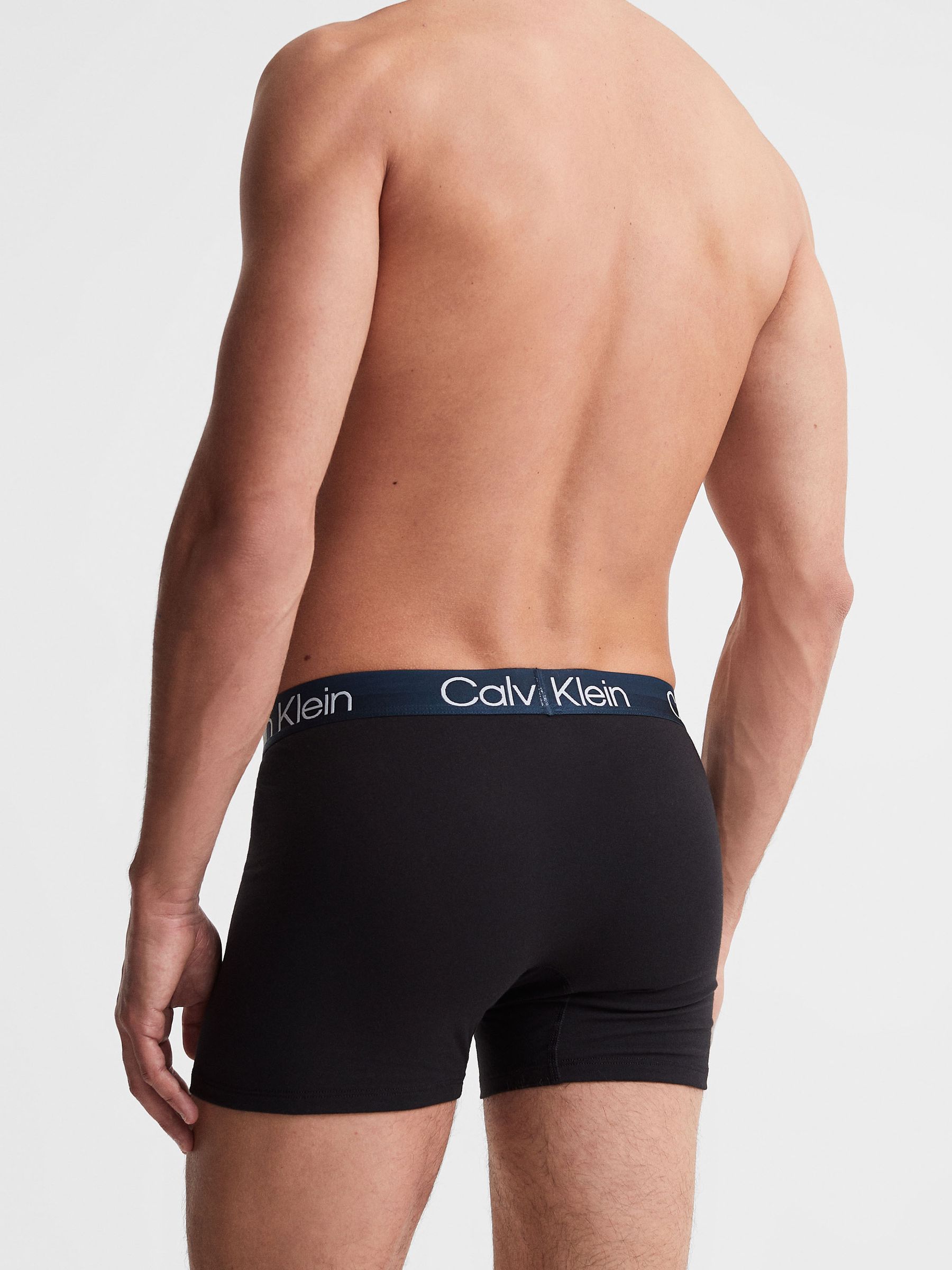 Calvin Klein Underwear 3 Pack Trunks in Black Multi - Image 5 of 7