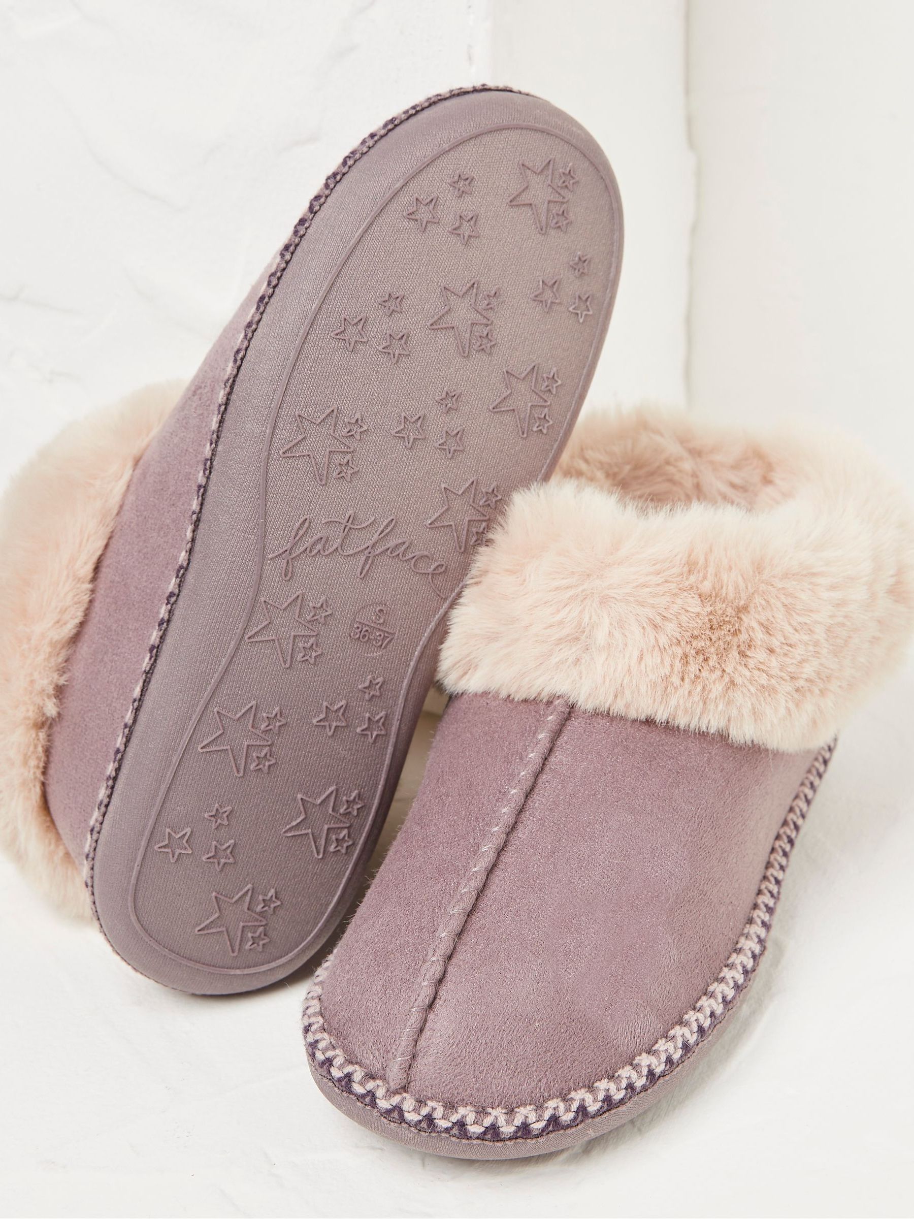 Maia Purple Slipper Boots - Image 3 of 3