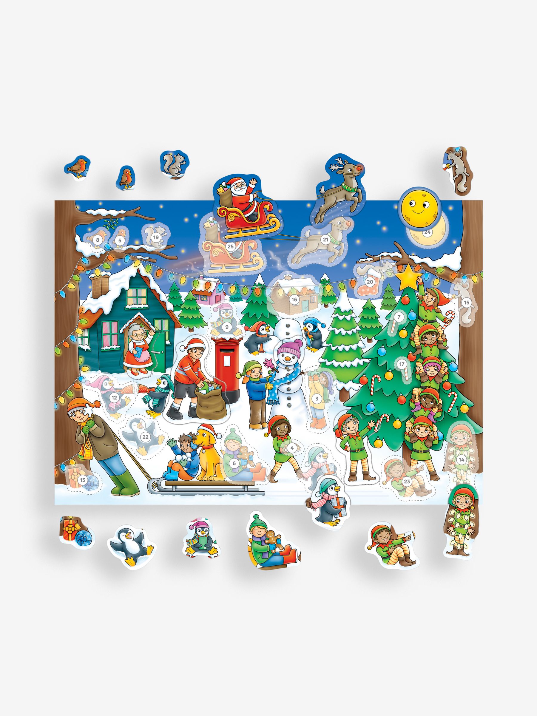 Orchard Toys Countdown to Christmas Advent Activity Book - Image 2 of 3