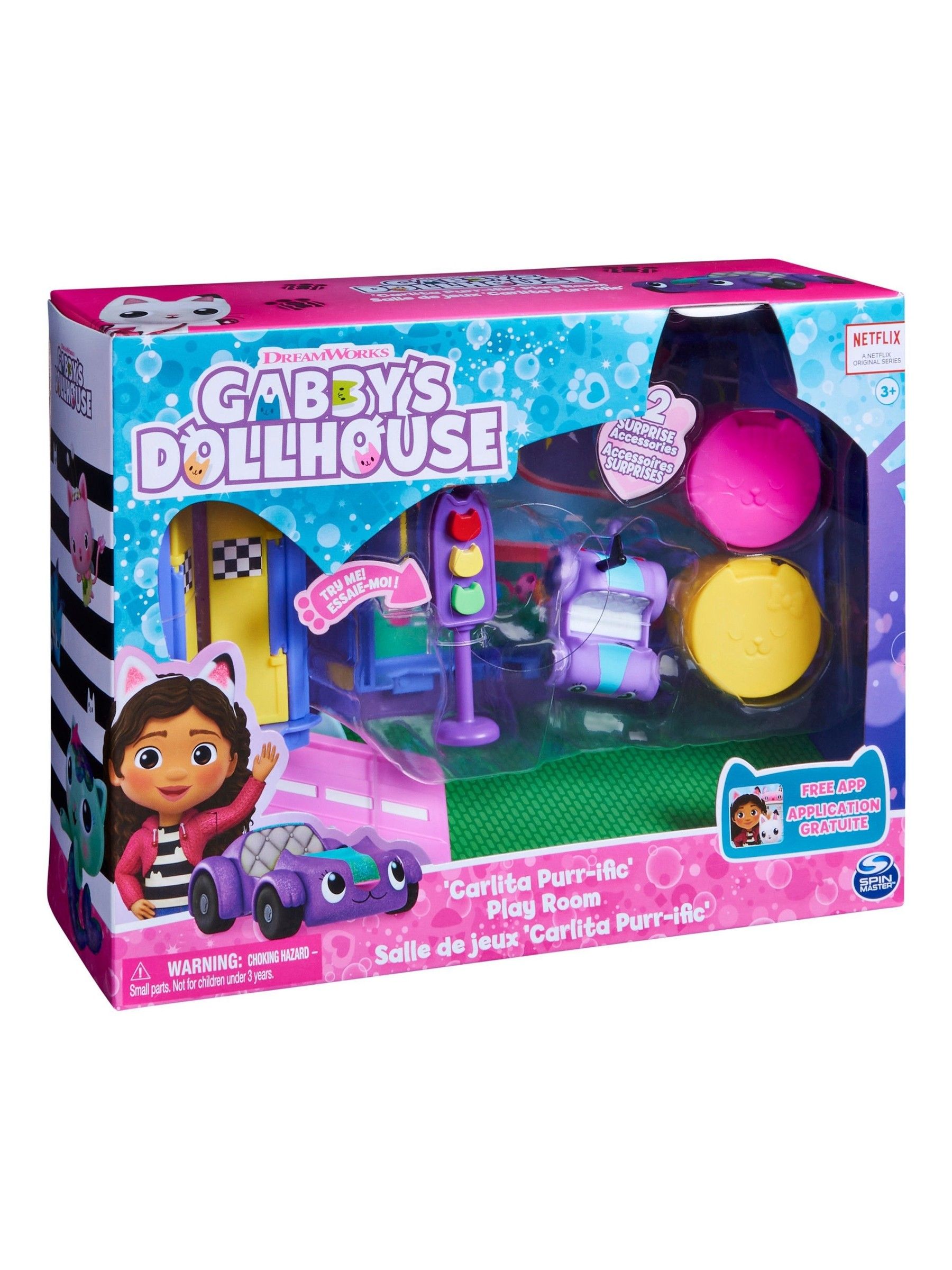 Gabbys Dollhouse Deluxe Room Playroom Toy - Image 1 of 4