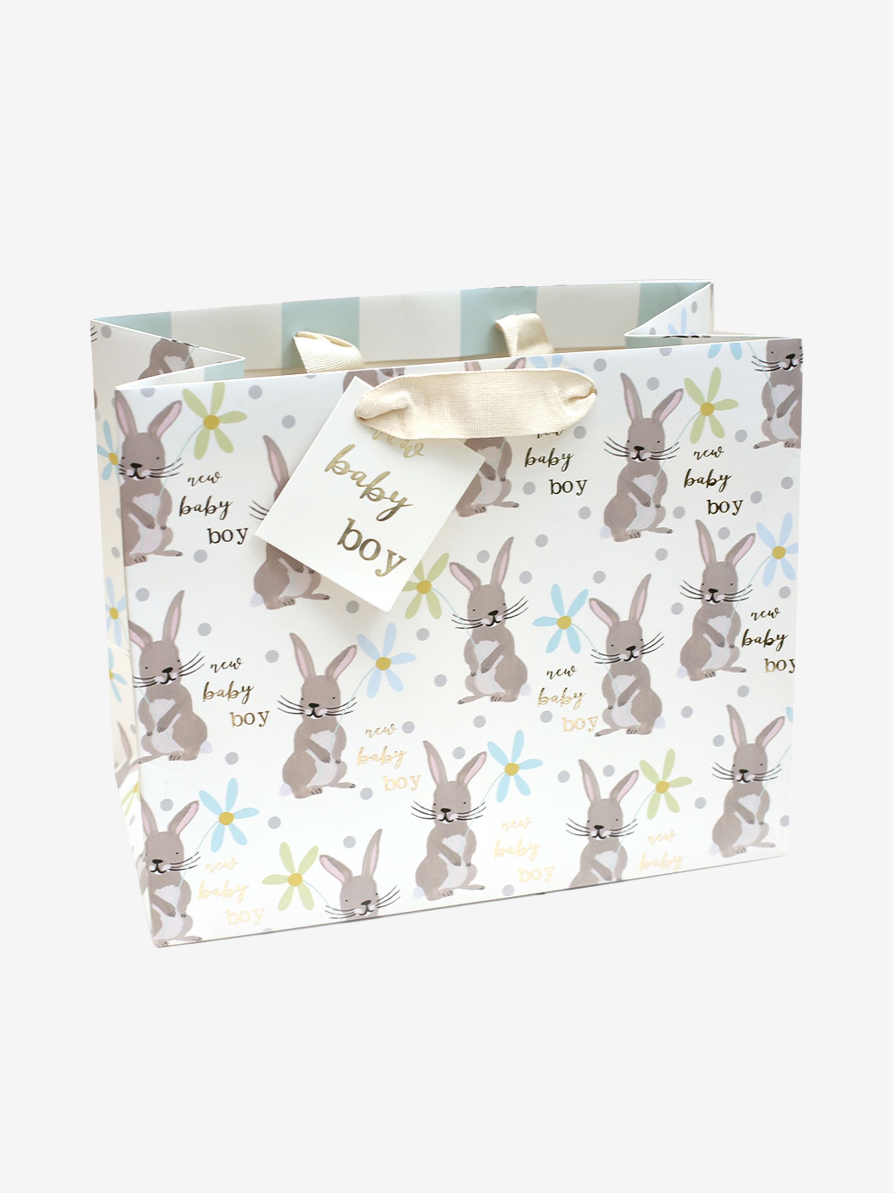 Caroline Gardner Rabbit Boy Landscape Giftbag - Image 1 of 1