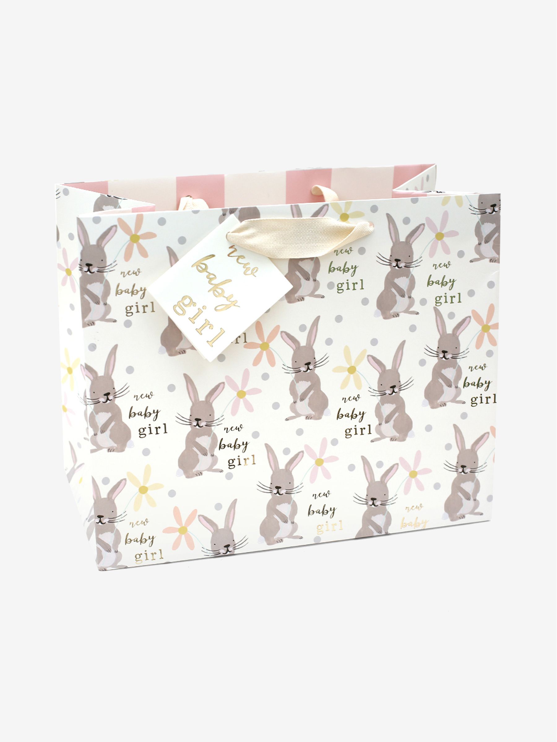 Caroline Gardner Rabbit Girl Landscape Giftbag - Image 1 of 1