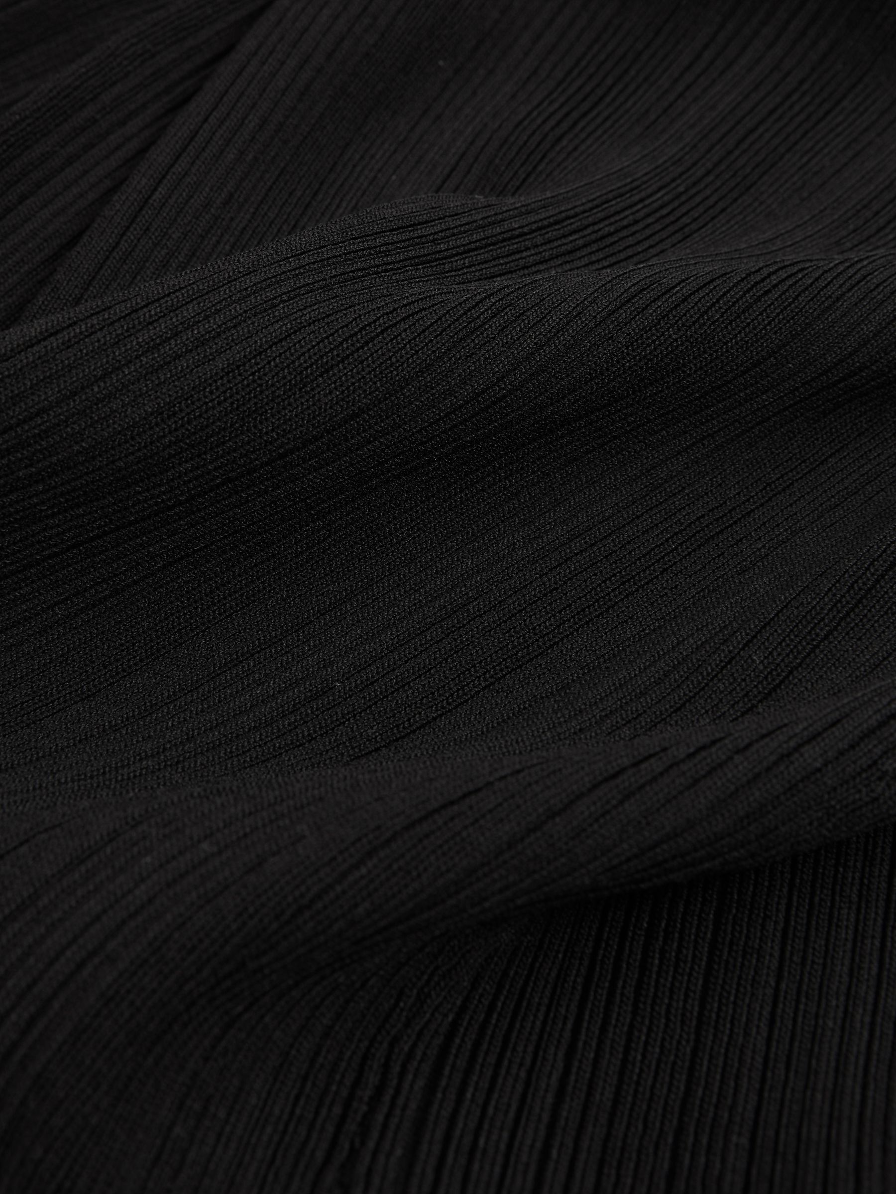 Good American Plisse Maxi Dress in Black - Image 5 of 5