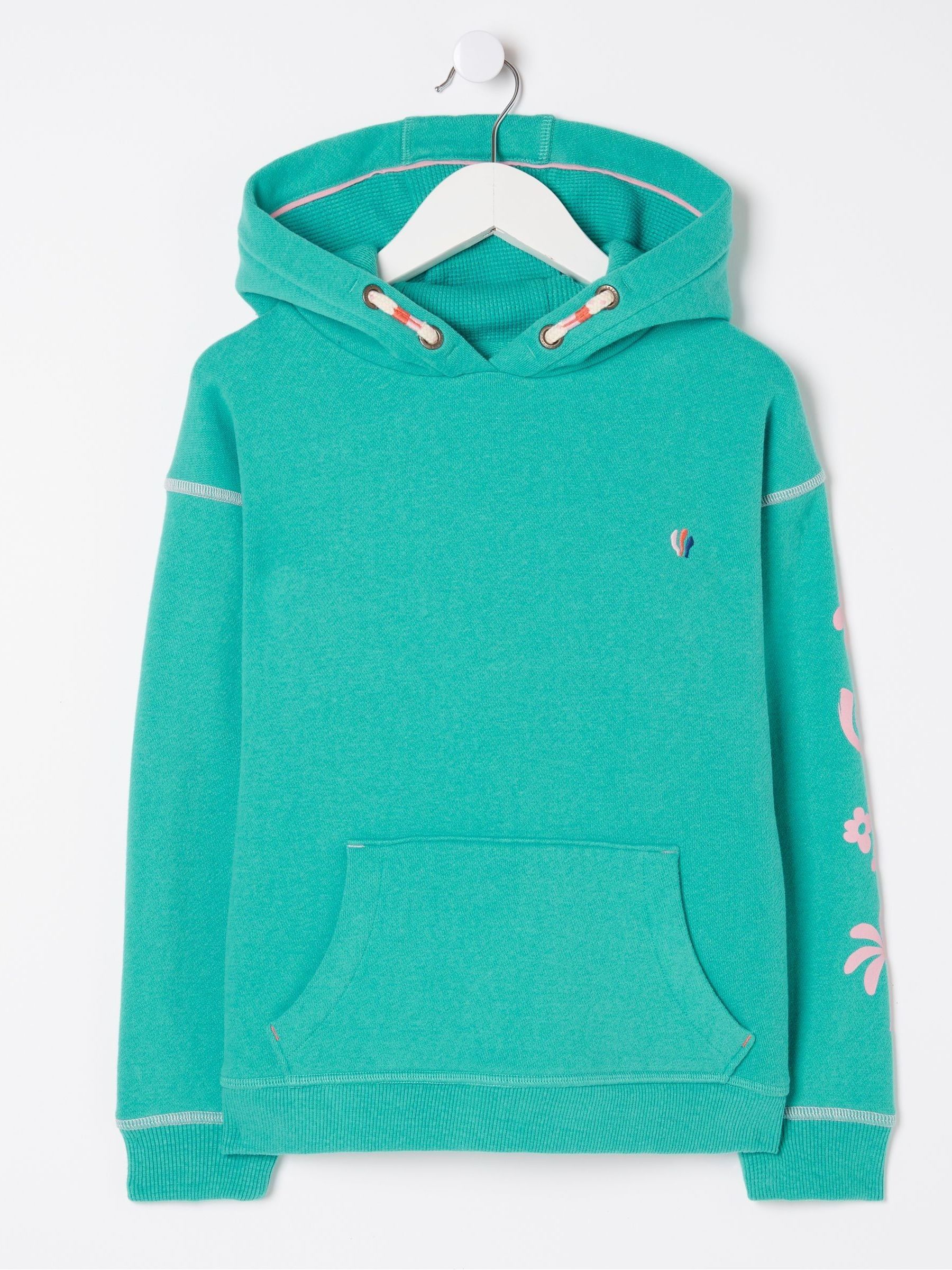 Blue Good Vibes Popover Hoodie - Image 5 of 6