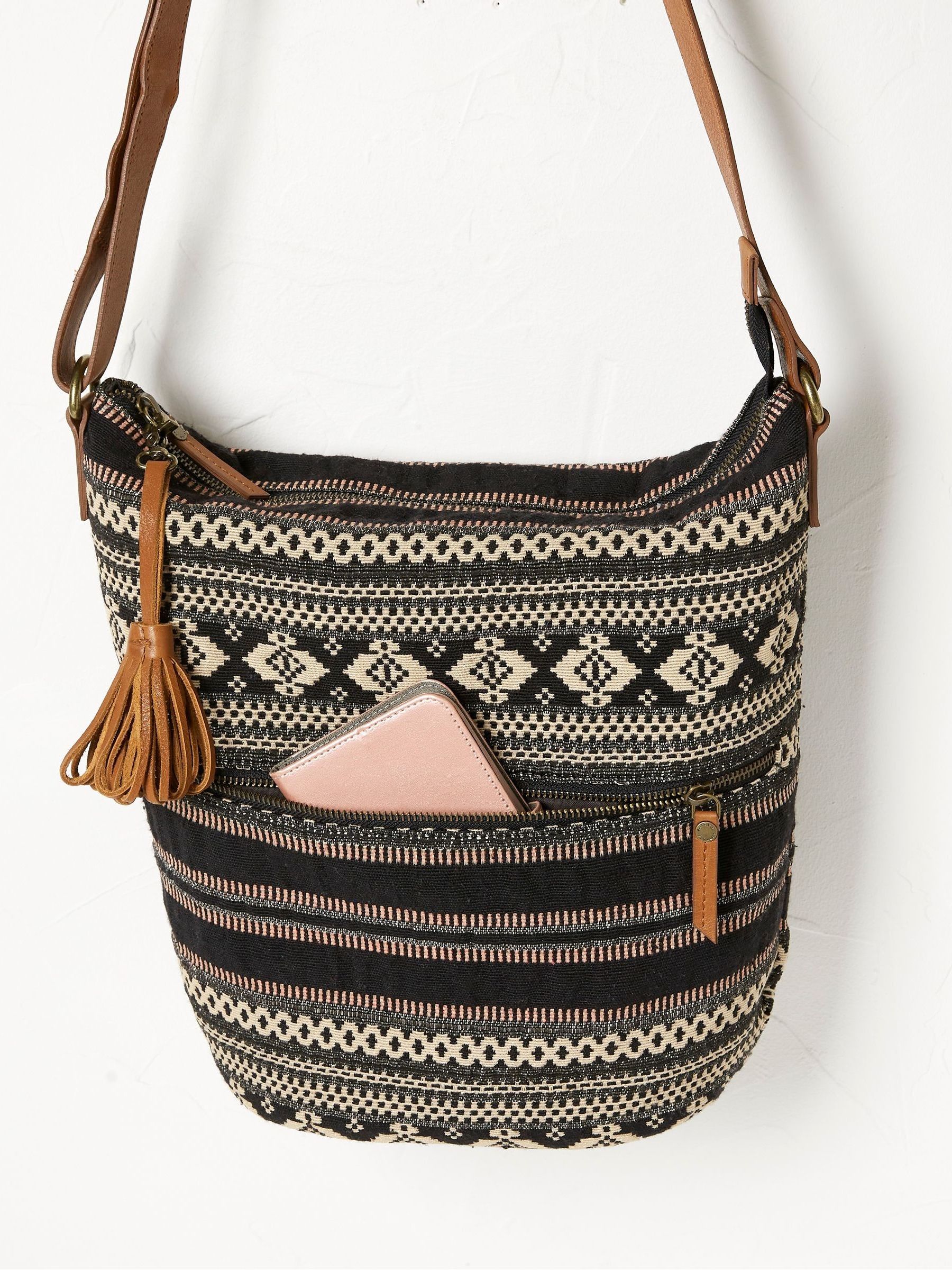 Evalie Black Woven Bag - Image 3 of 3