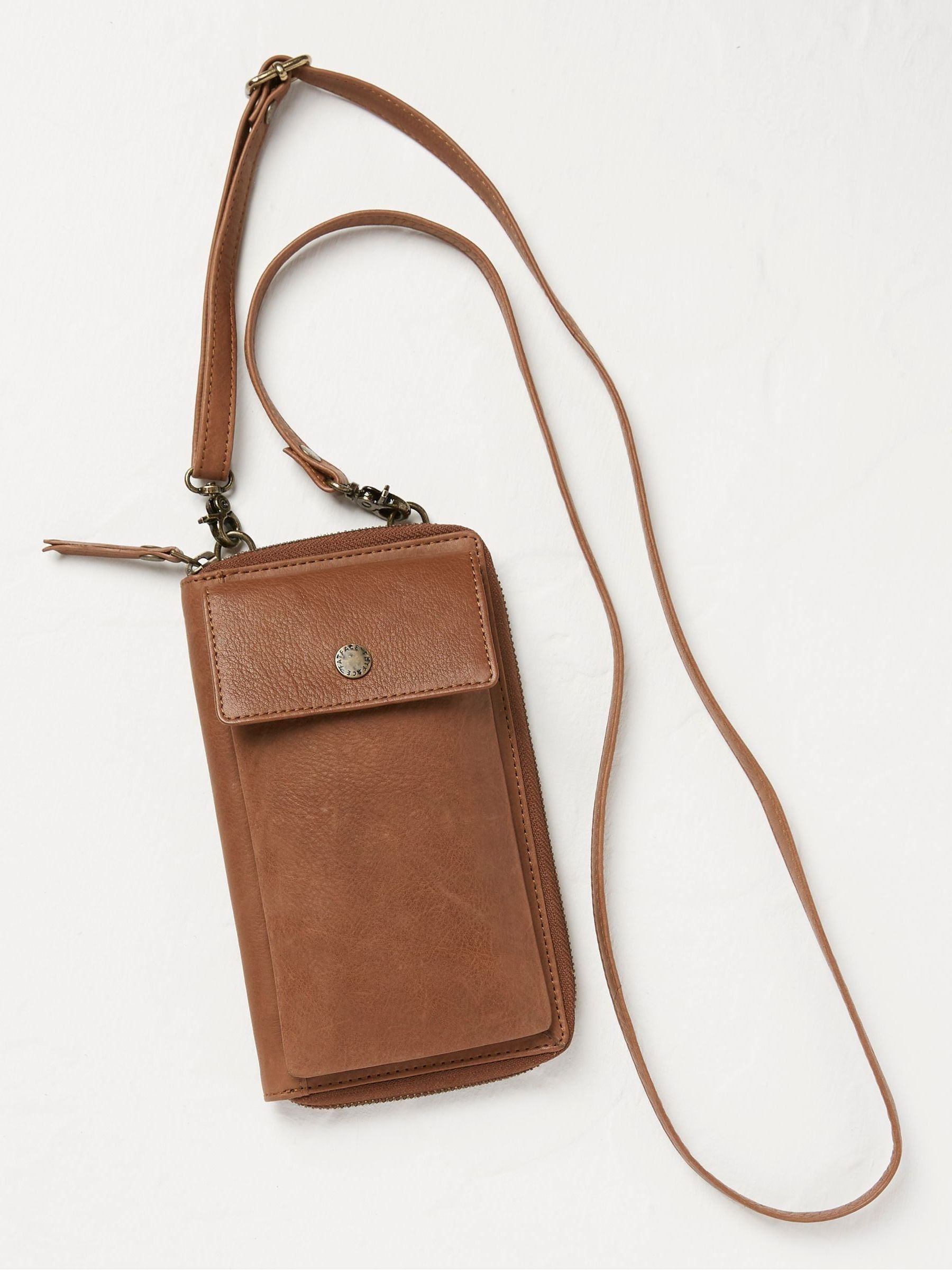 Louisa Brown Purse Phone Bag - Image 1 of 3