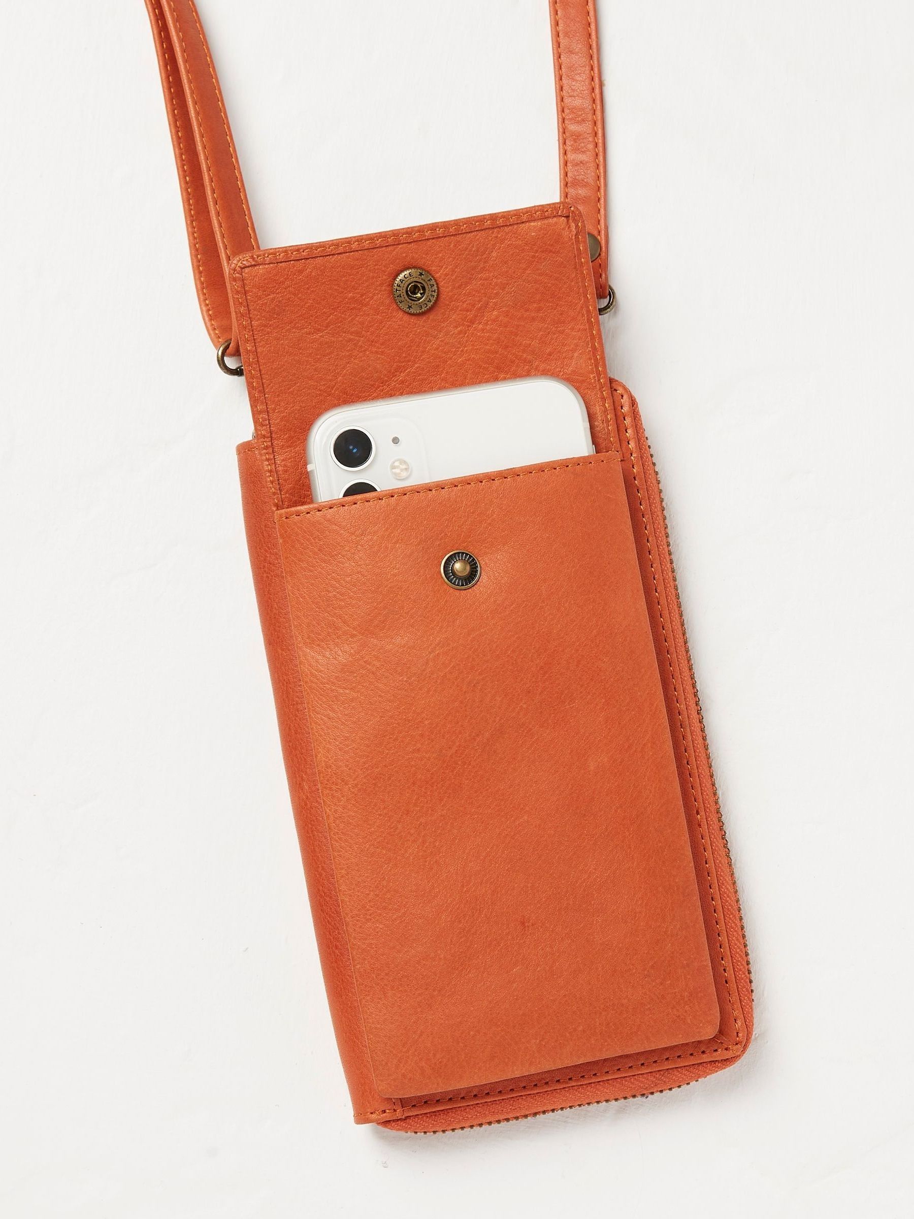 Louisa Orange Purse Phone Bag - Image 3 of 4