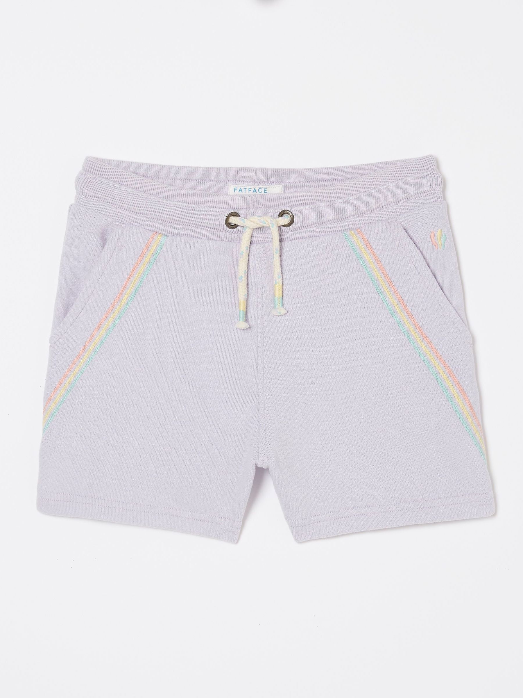 Luna Purple Sweat Shorts - Image 5 of 5