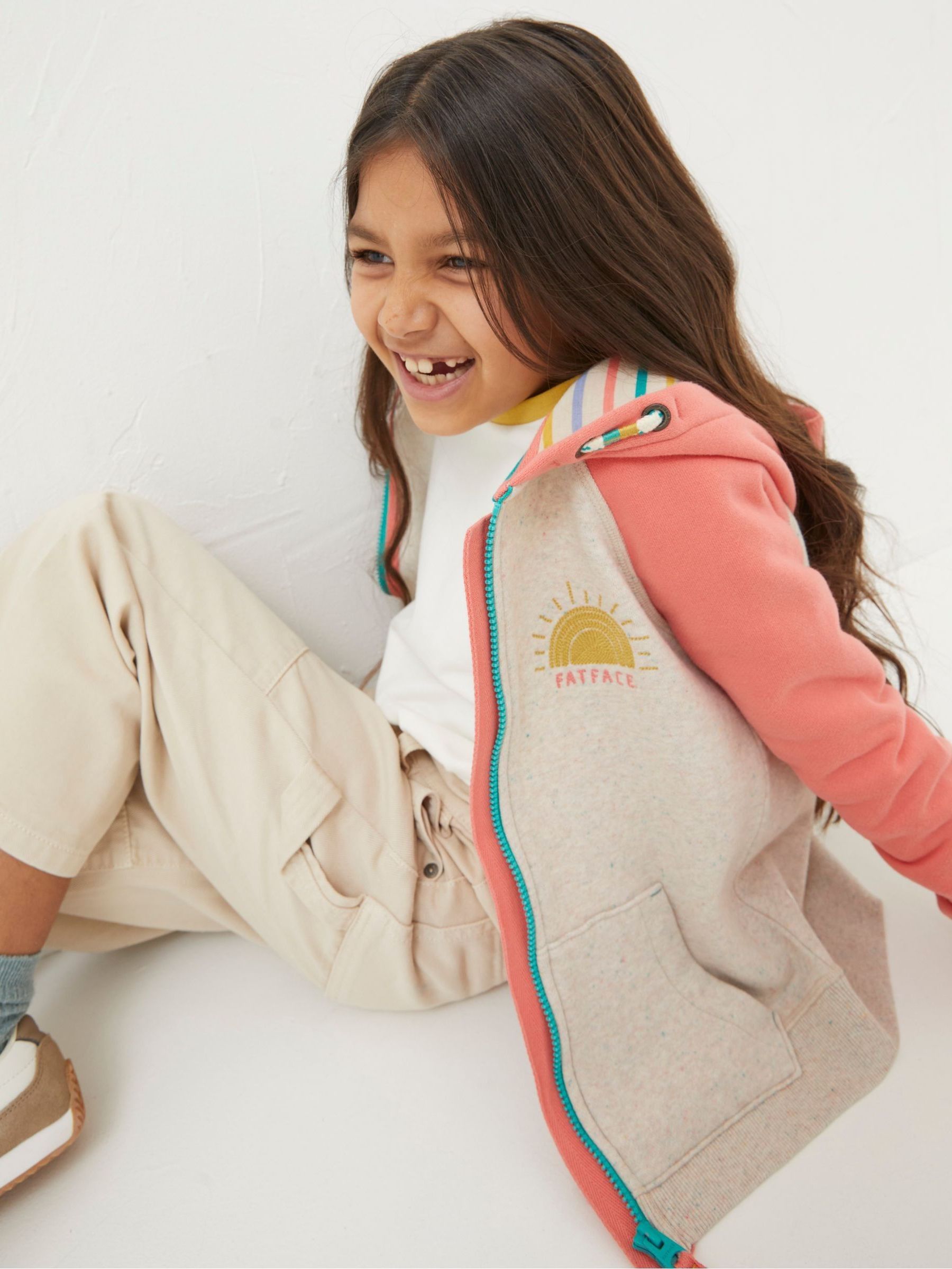 Chase Natural Sun Zip Through Hoodie - Image 3 of 4