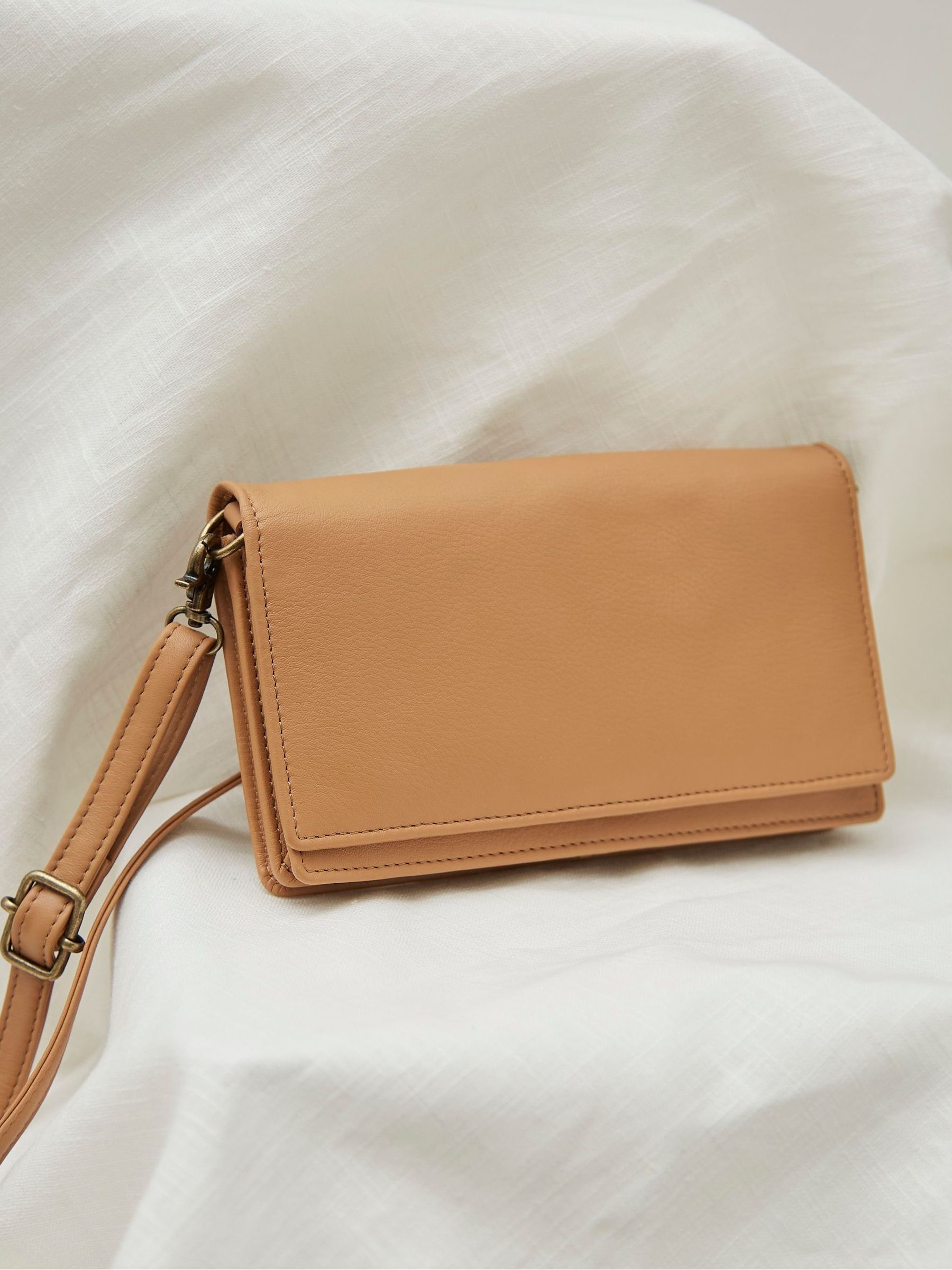 Elodie Brown Mini Phone Bag - Image 3 of 3
