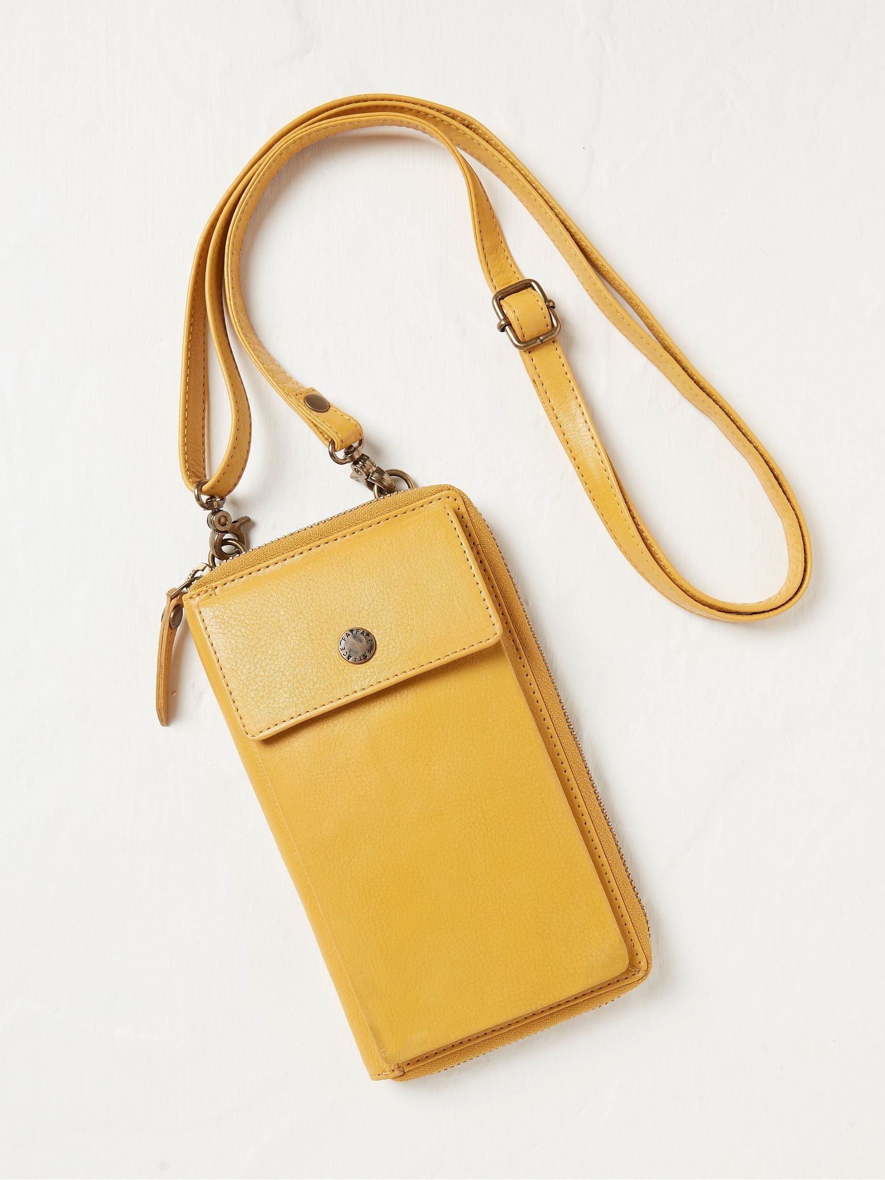 Louisa Yellow Purse Phone Bag - Image 1 of 3