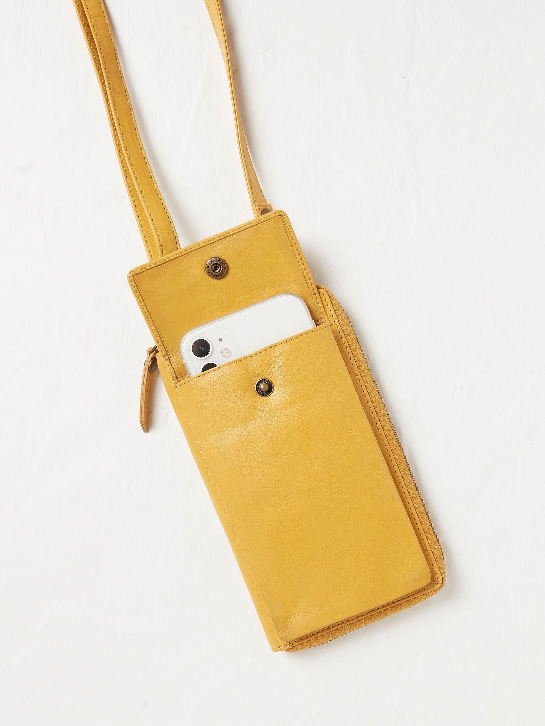 Louisa Yellow Purse Phone Bag - Image 2 of 3
