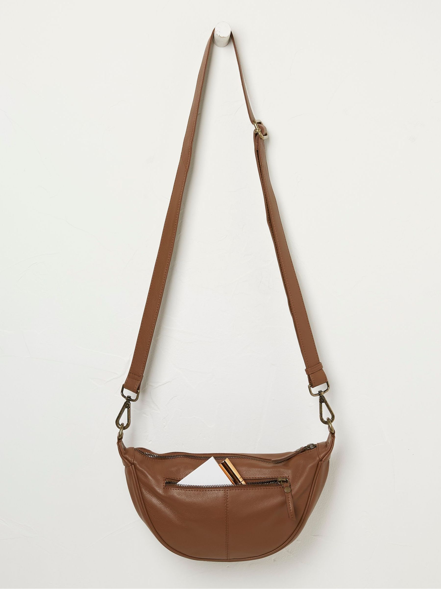 Jovie Brown Sling Bag - Image 2 of 2 Jovie Brown Sling Bag - Image 2 of 2