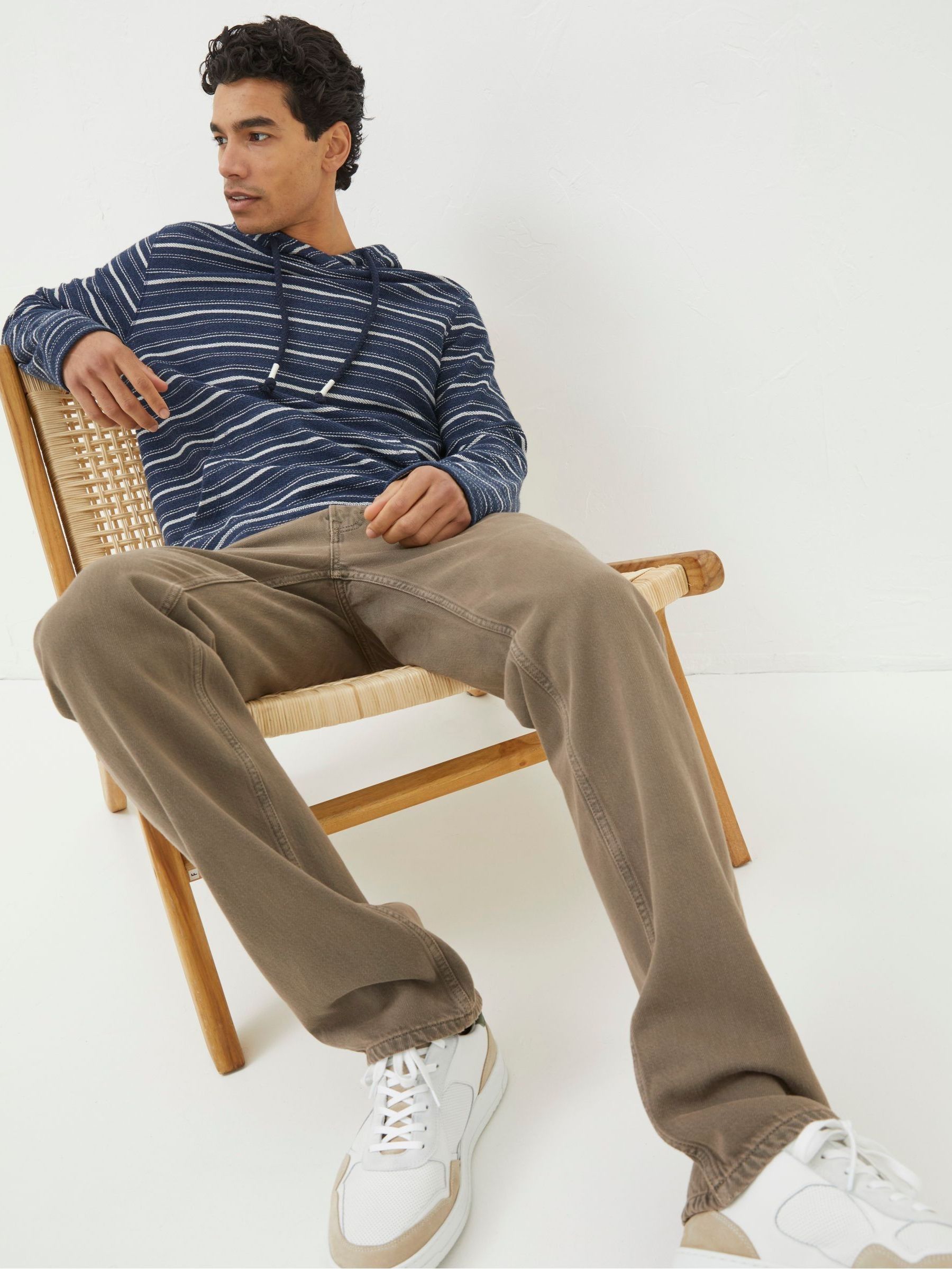 Brown Straight Fit Barton Jeans - Image 3 of 5