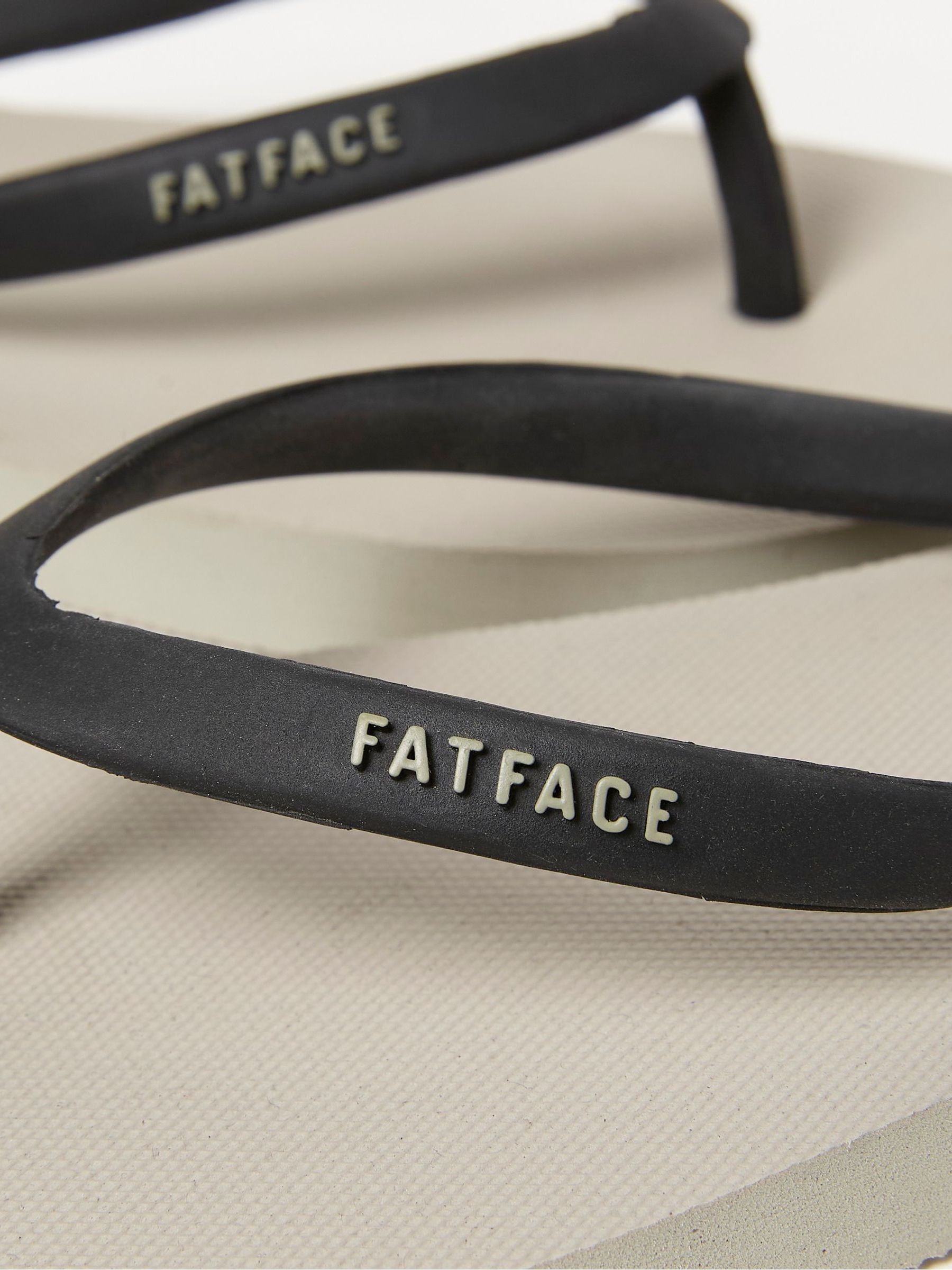 Black Portloe Flip Flops - Image 3 of 3 Black Portloe Flip Flops - Image 3 of 3