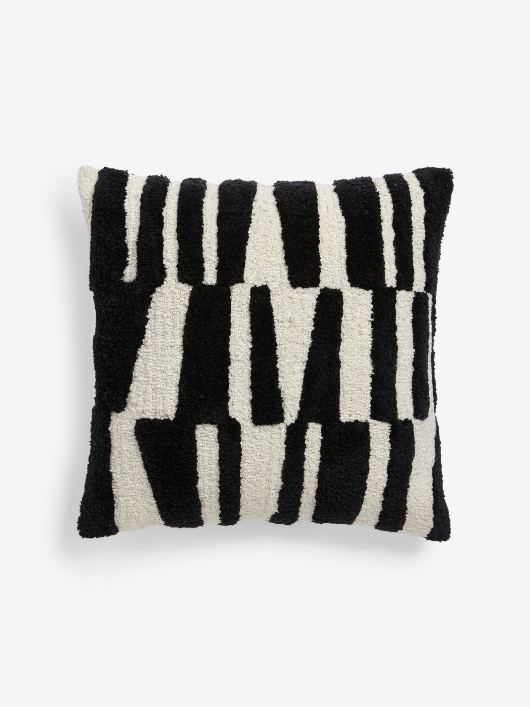 Jasper Conran London Black/White Papercut Tufted Cushion - Image 3 of 5
