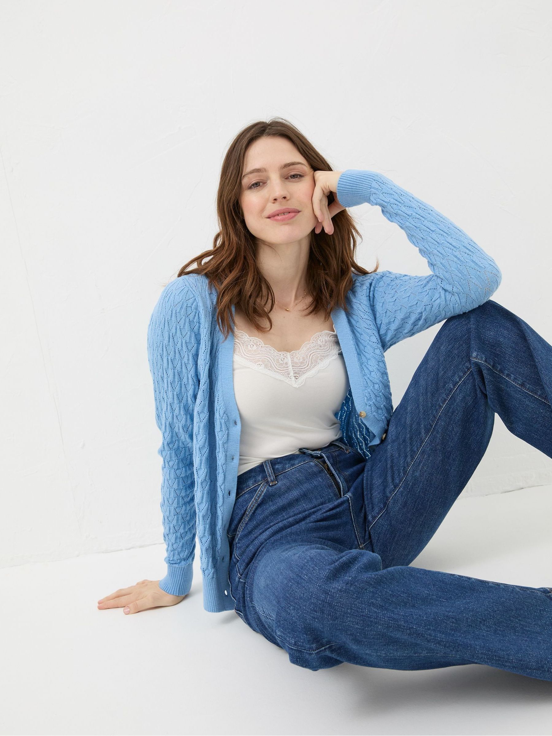 Elissa Blue Cardigan - Image 3 of 5