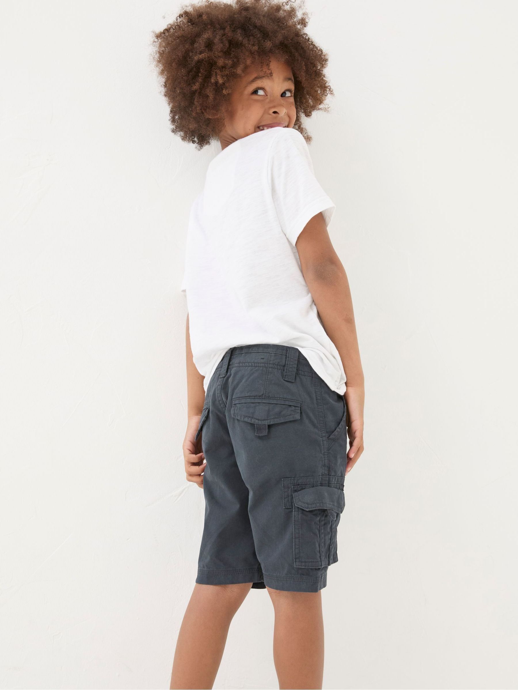 Lulworth Blue Cargo Shorts - Image 2 of 5