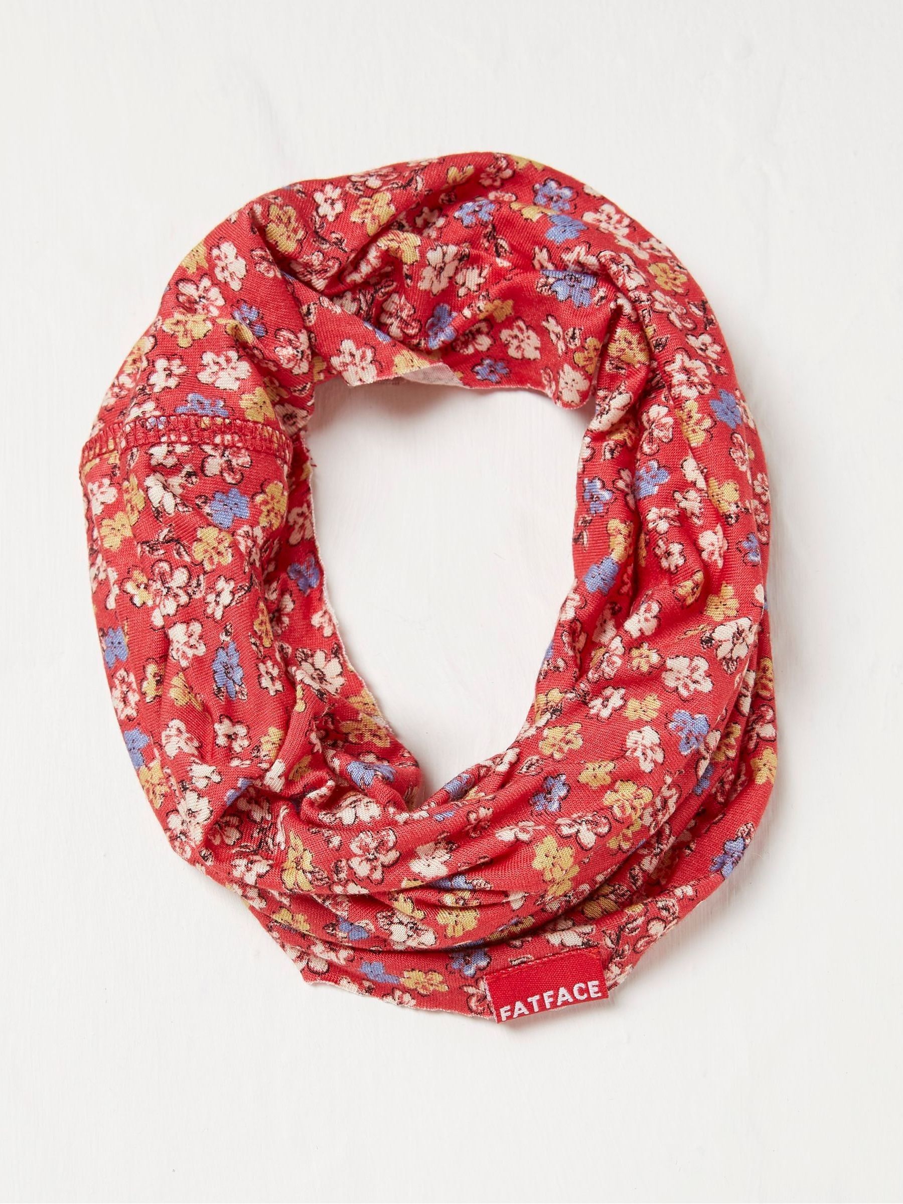 Red Ditsy Floral Multi Snood - Image 1 of 2