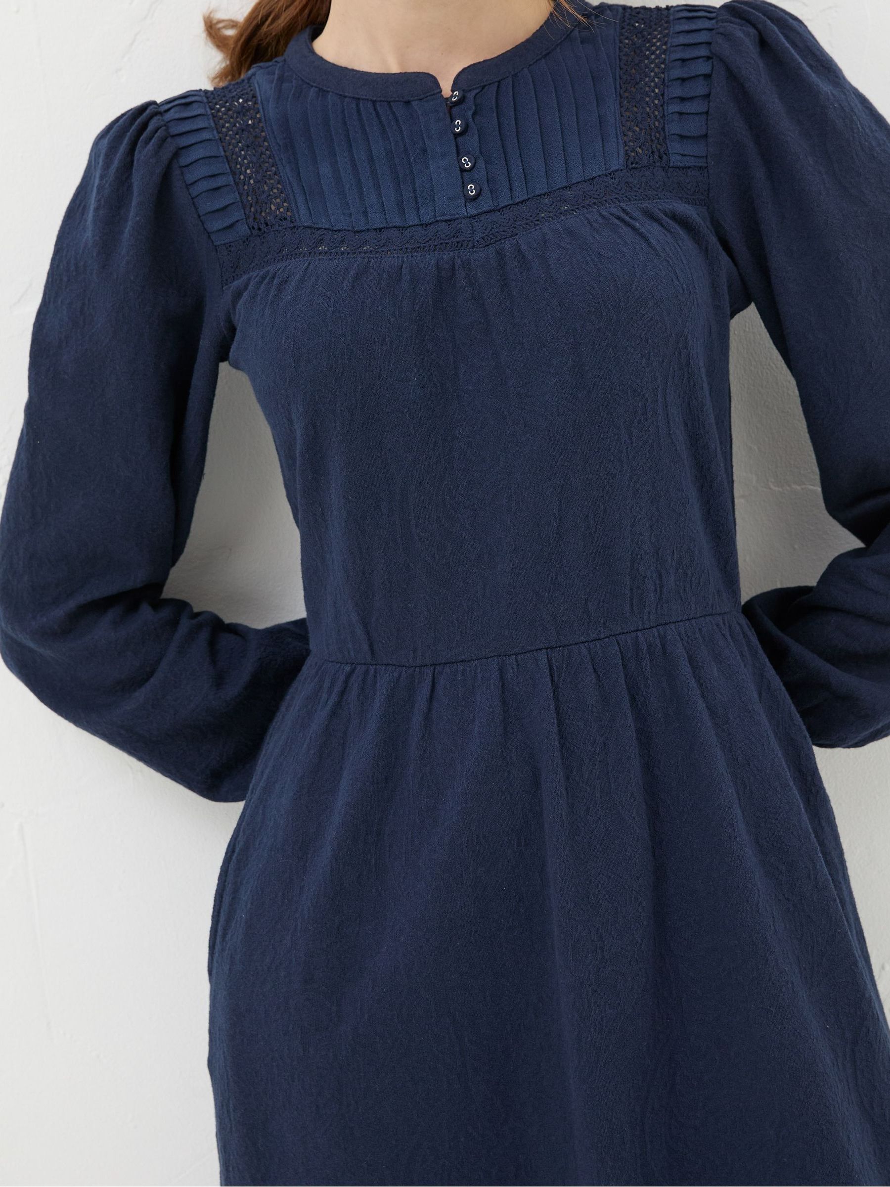 Blue Orla Jersey Dress - Image 4 of 5