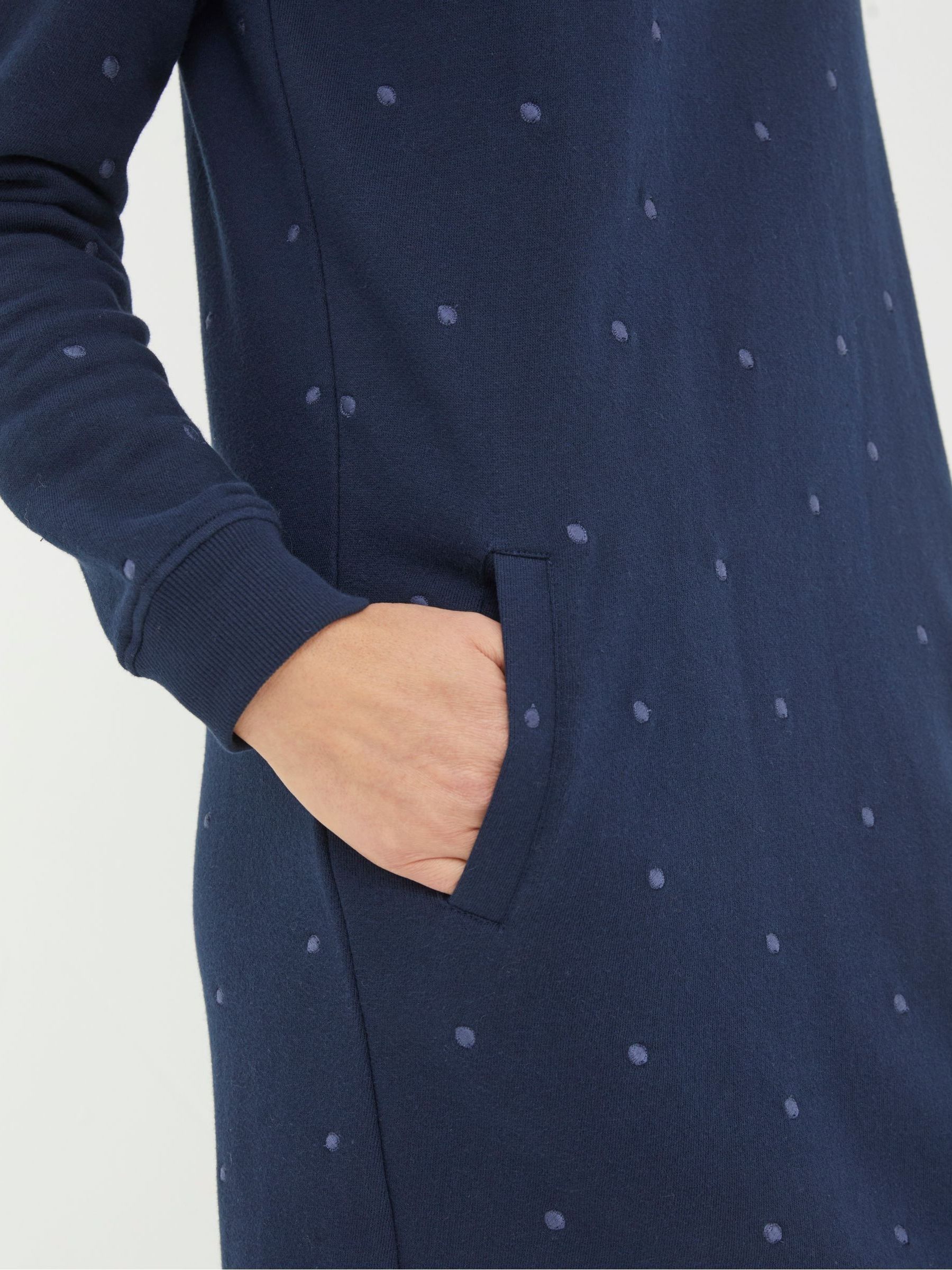 Blue Georgia Sweat Dress - Image 3 of 4