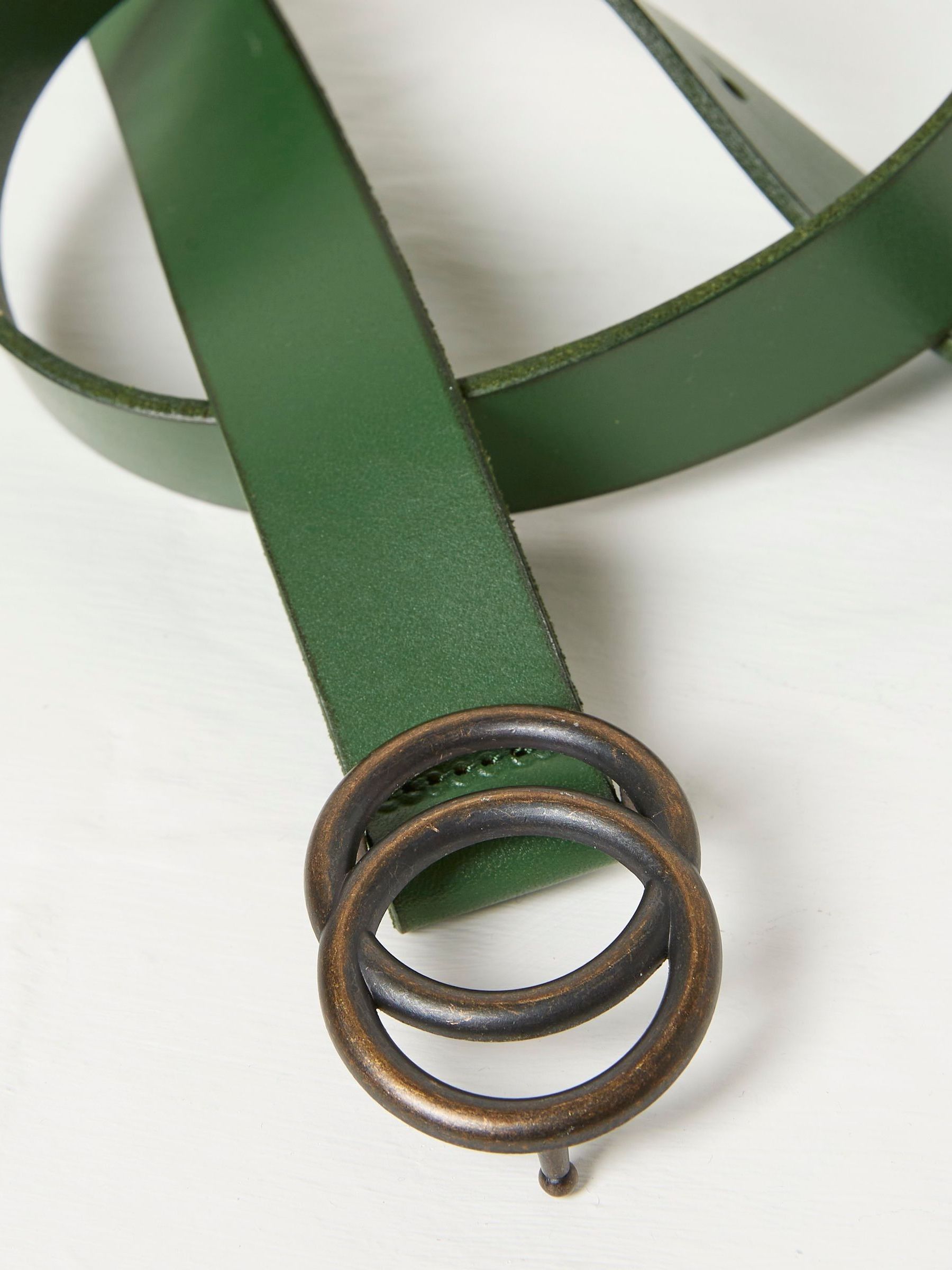 Jean Green Double Circle Belt - Image 2 of 2