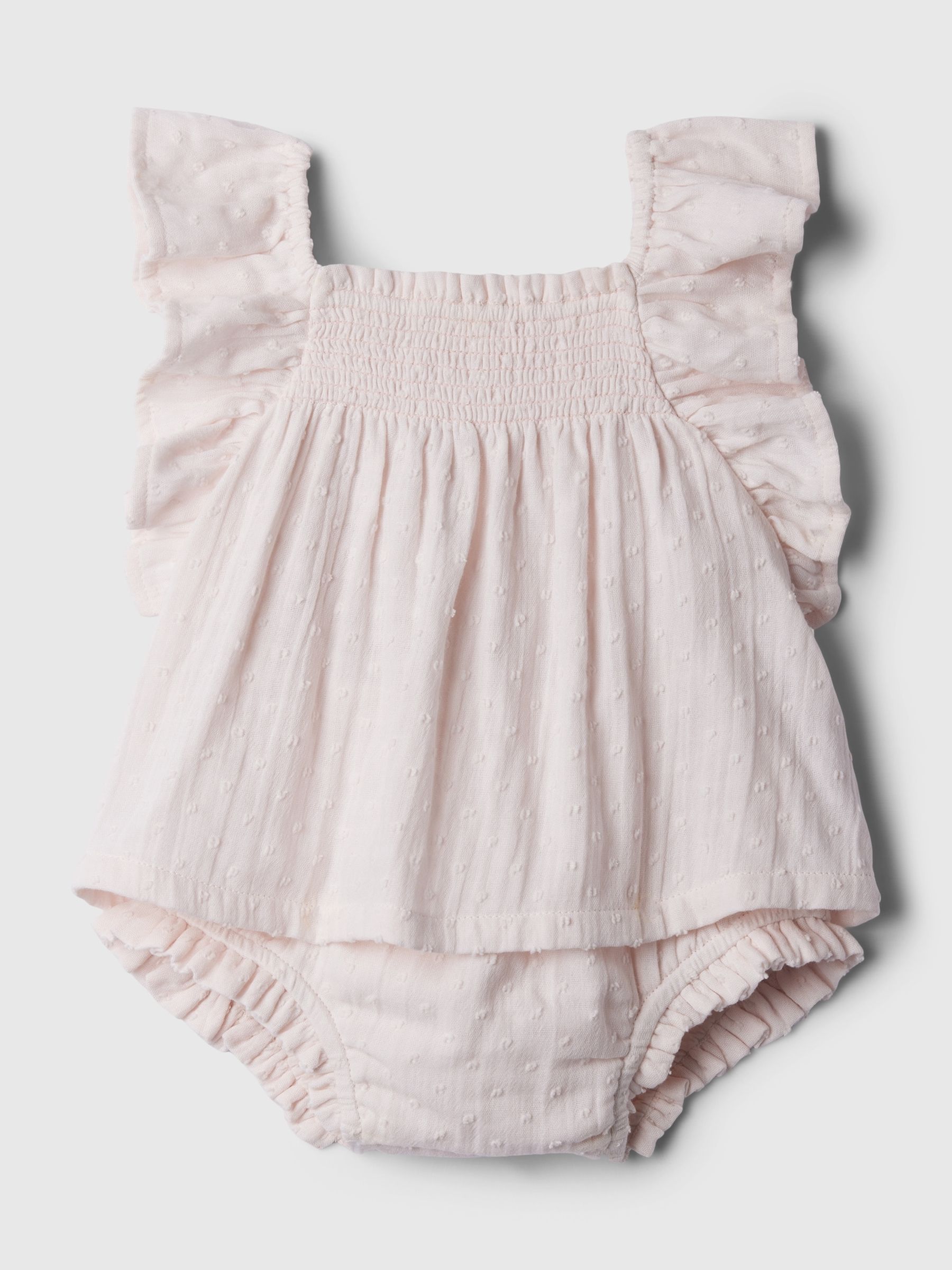 Pink Flutter Baby Outfit Set (Newborn-24mths) - Image 1 of 2