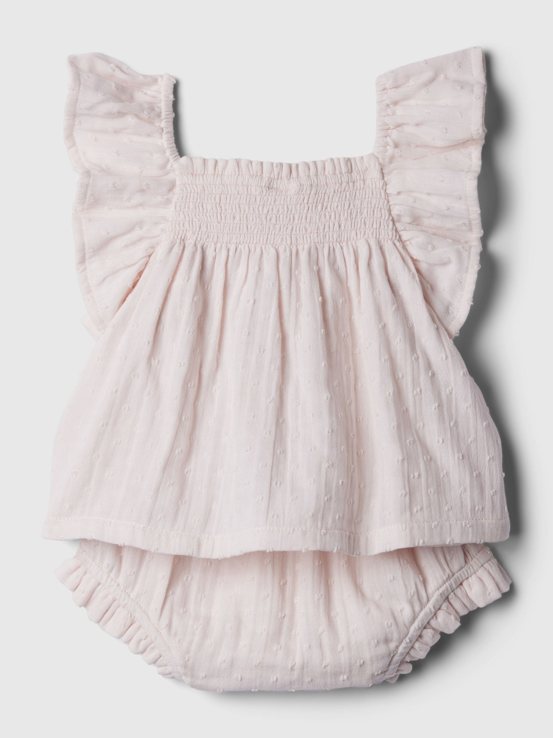 Pink Flutter Baby Outfit Set (Newborn-24mths) - Image 2 of 2