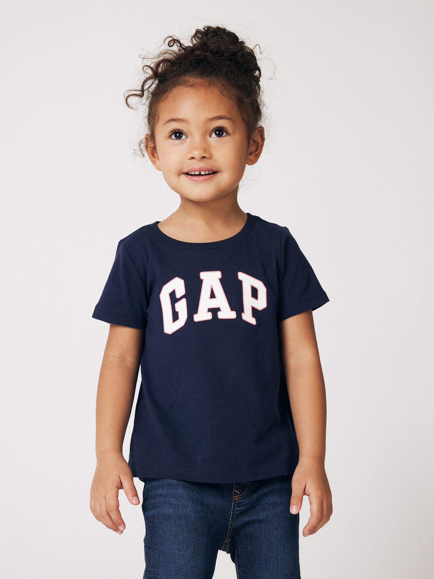 Blue Logo Graphic Short Sleeve T-Shirt (6mths-5yrs) - Image 1 of 8