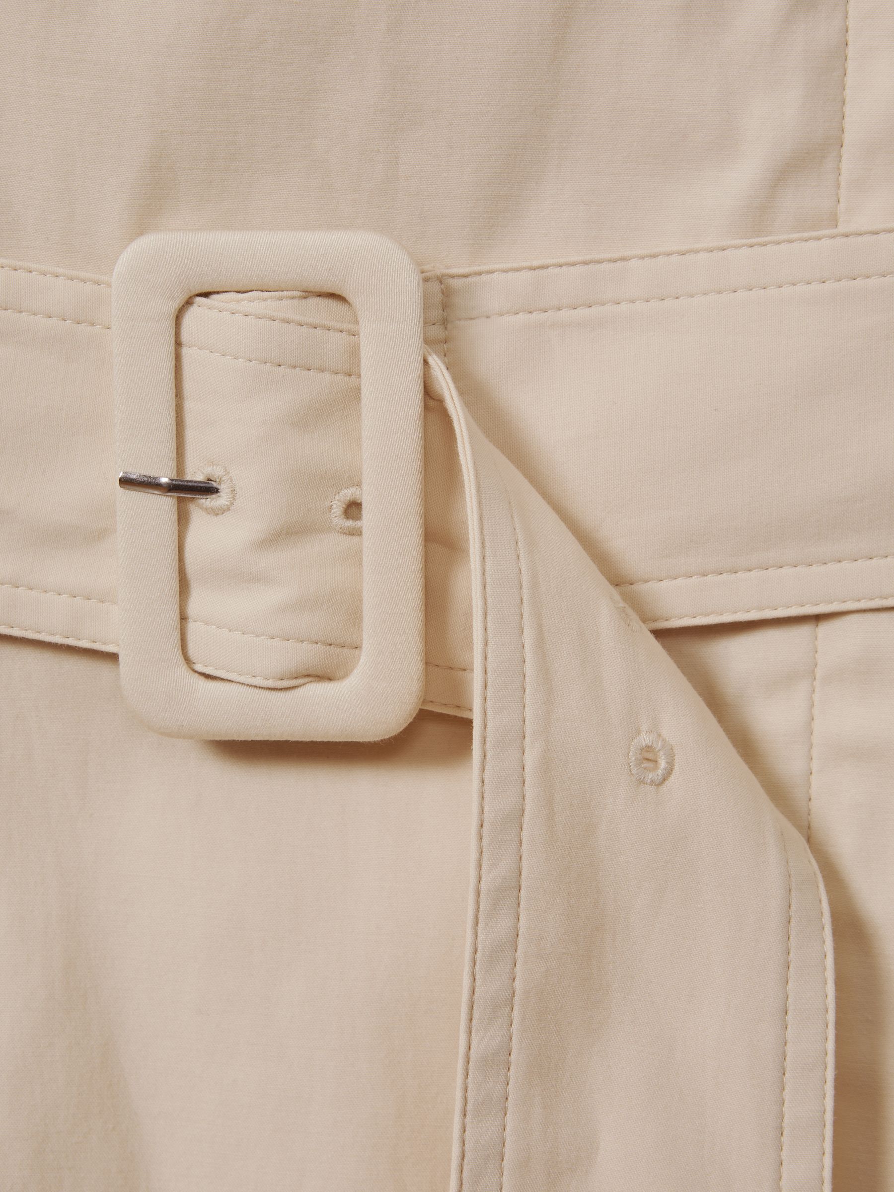 Cargo Belted Midi Dress in Stone - Image 5 of 5