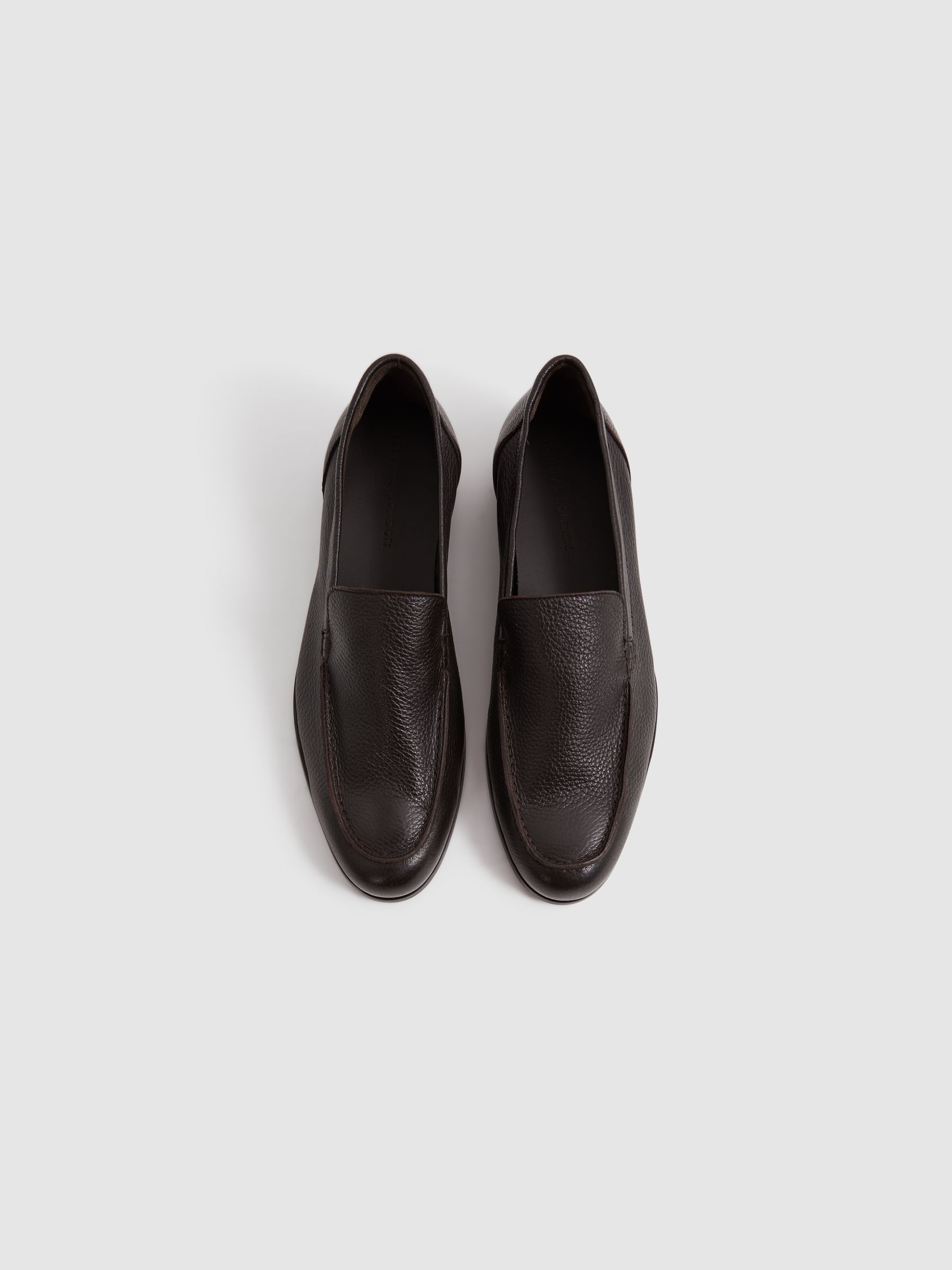 Harrys London Deer Leather Loafers in Dark Brown - Image 2 of 4