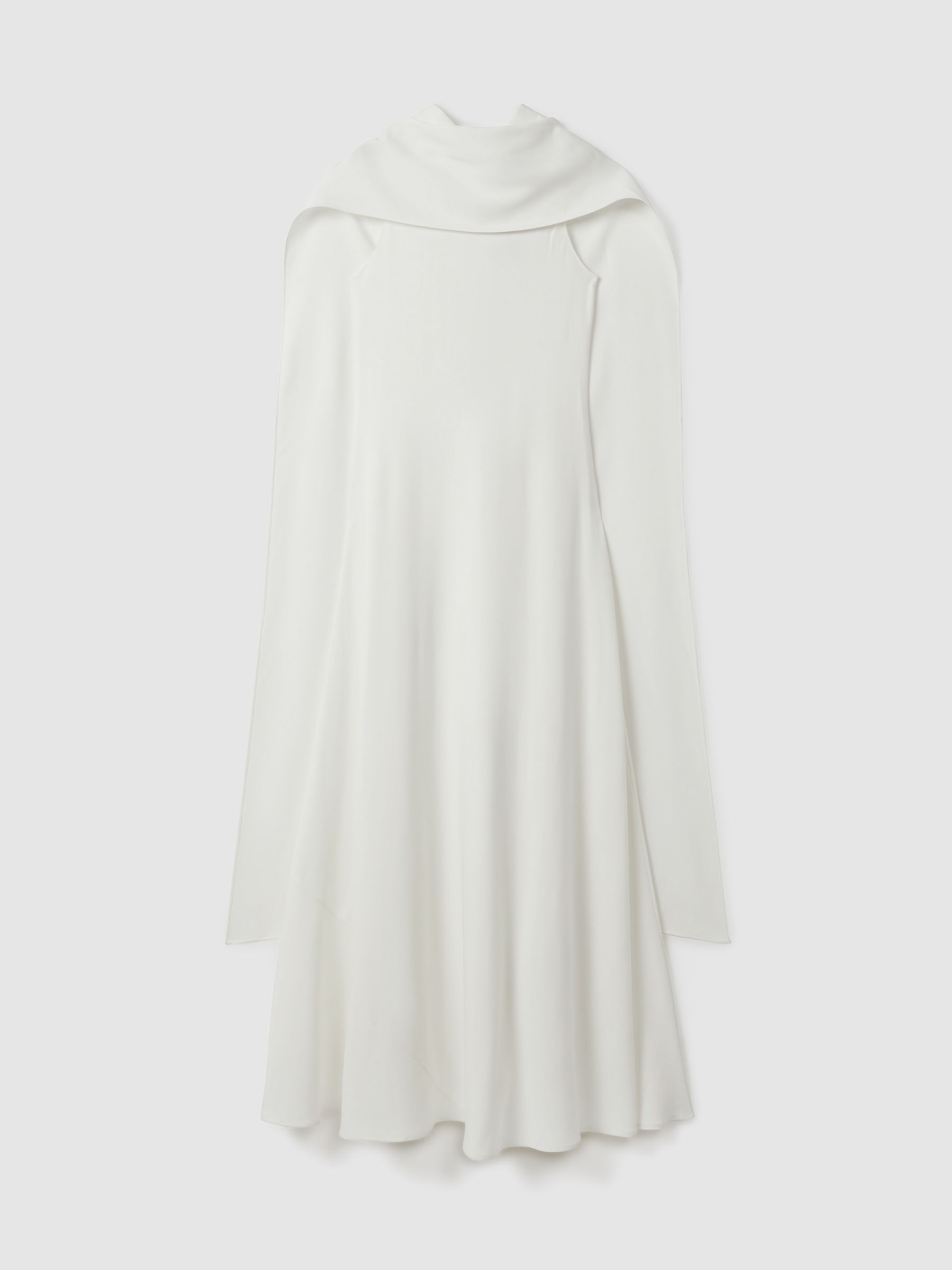 Atelier Cape Maxi Dress in Ivory - Image 2 of 6
