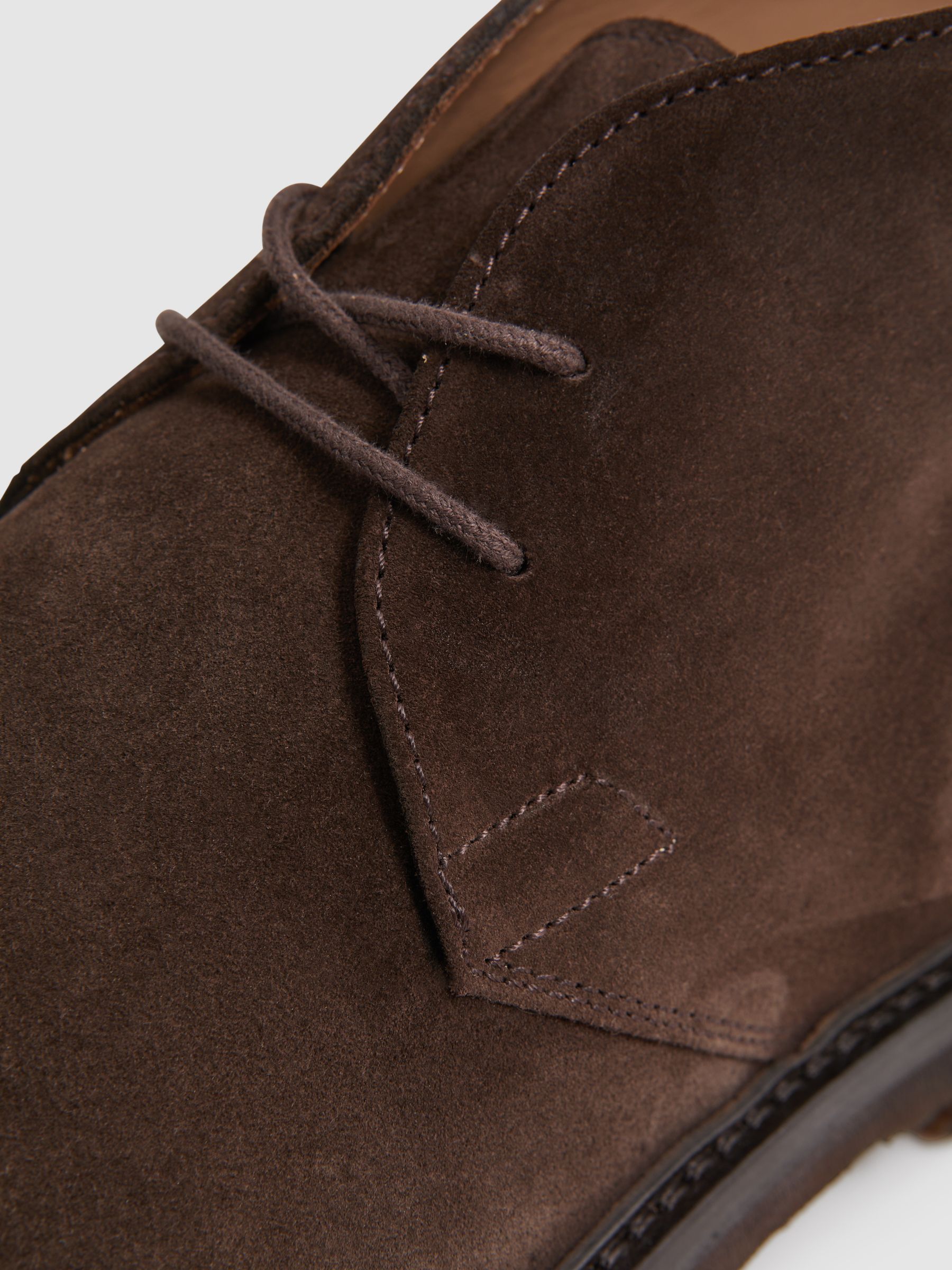 Harrys London Suede Chukka Boots in Ebony - Image 4 of 4