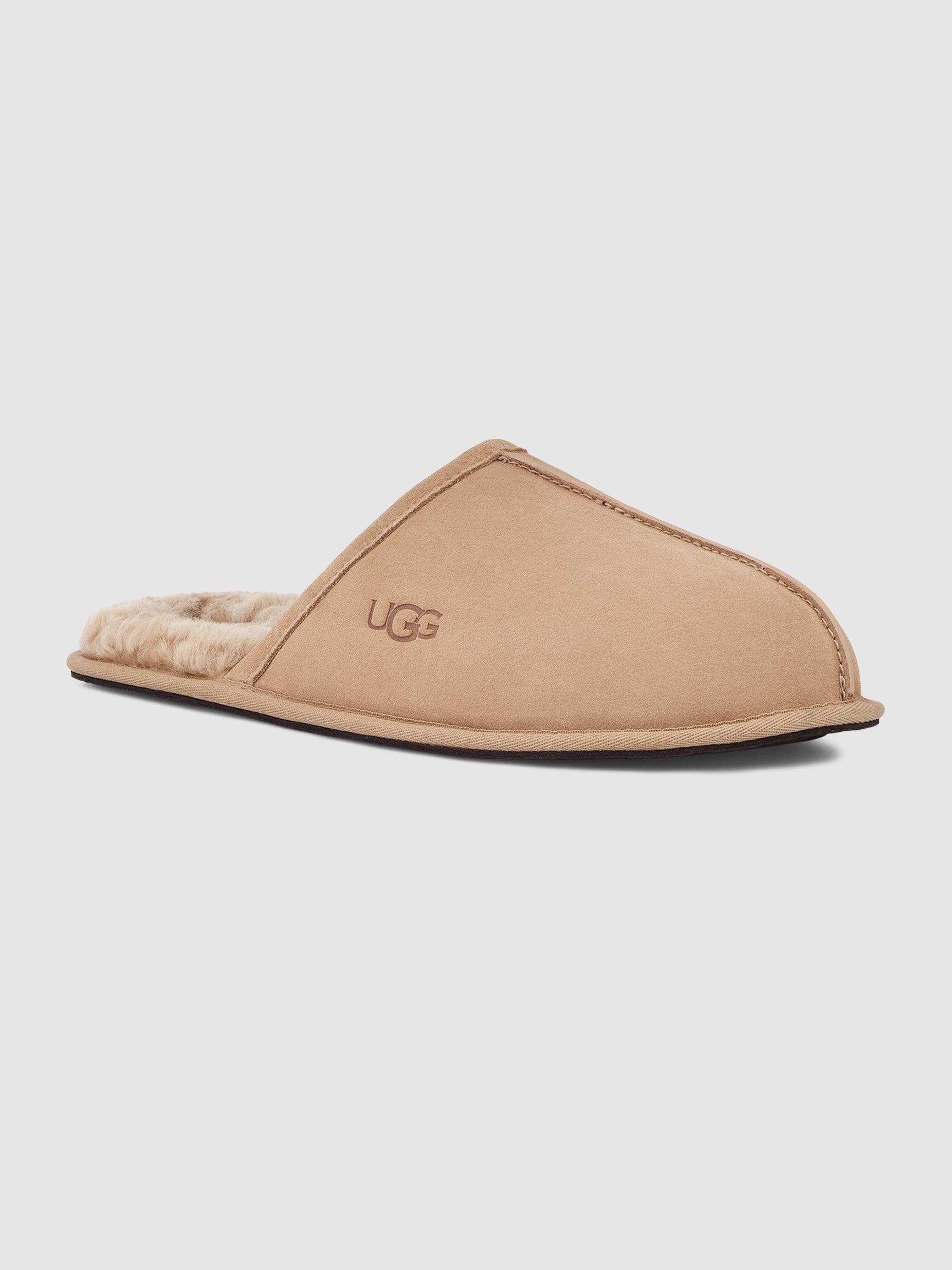 Sheepskin Slippers in Sand - Image 3 of 4
