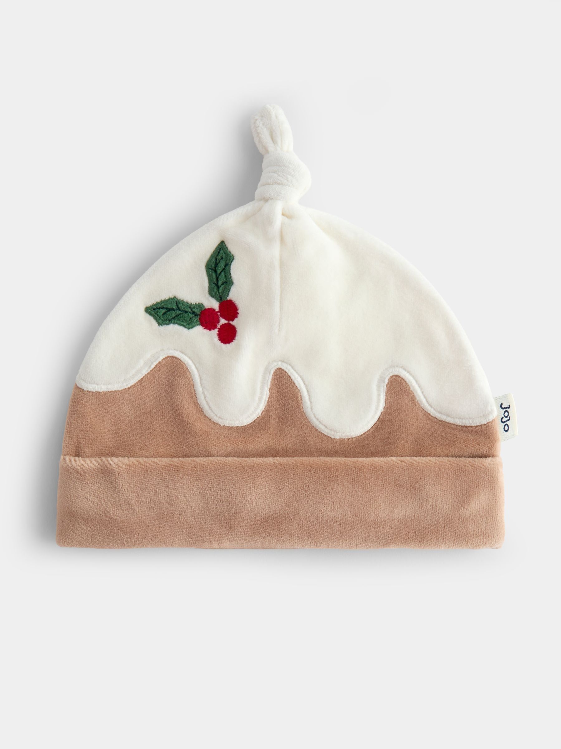 Light Brown Little Pudding 2-Pack Hat & Bib Set - Image 2 of 6 Light Brown Little Pudding 2-Pack Hat & Bib Set - Image 2 of 6