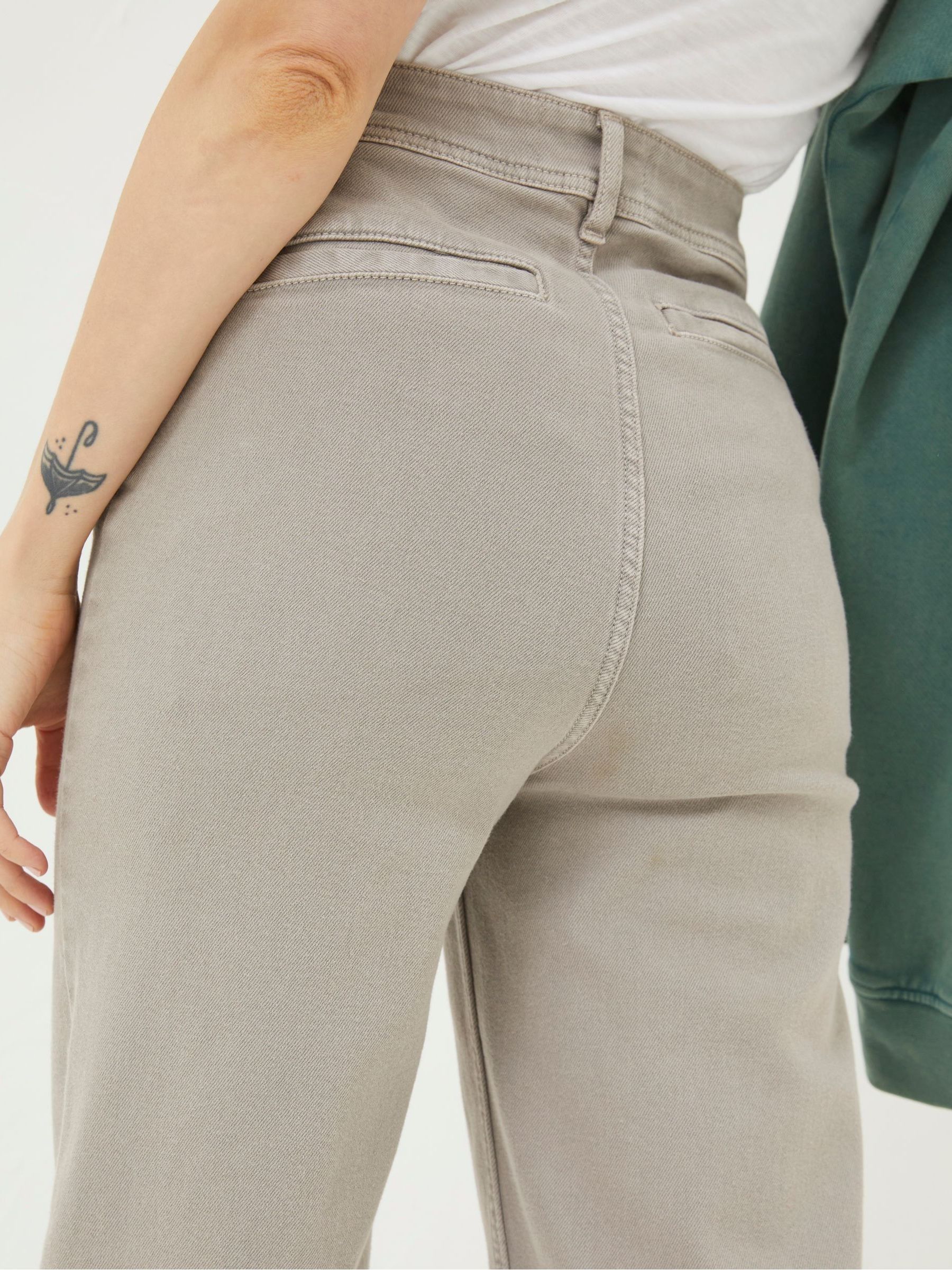 Keswick Natural Wide Leg Crop Jeans - Image 4 of 5
