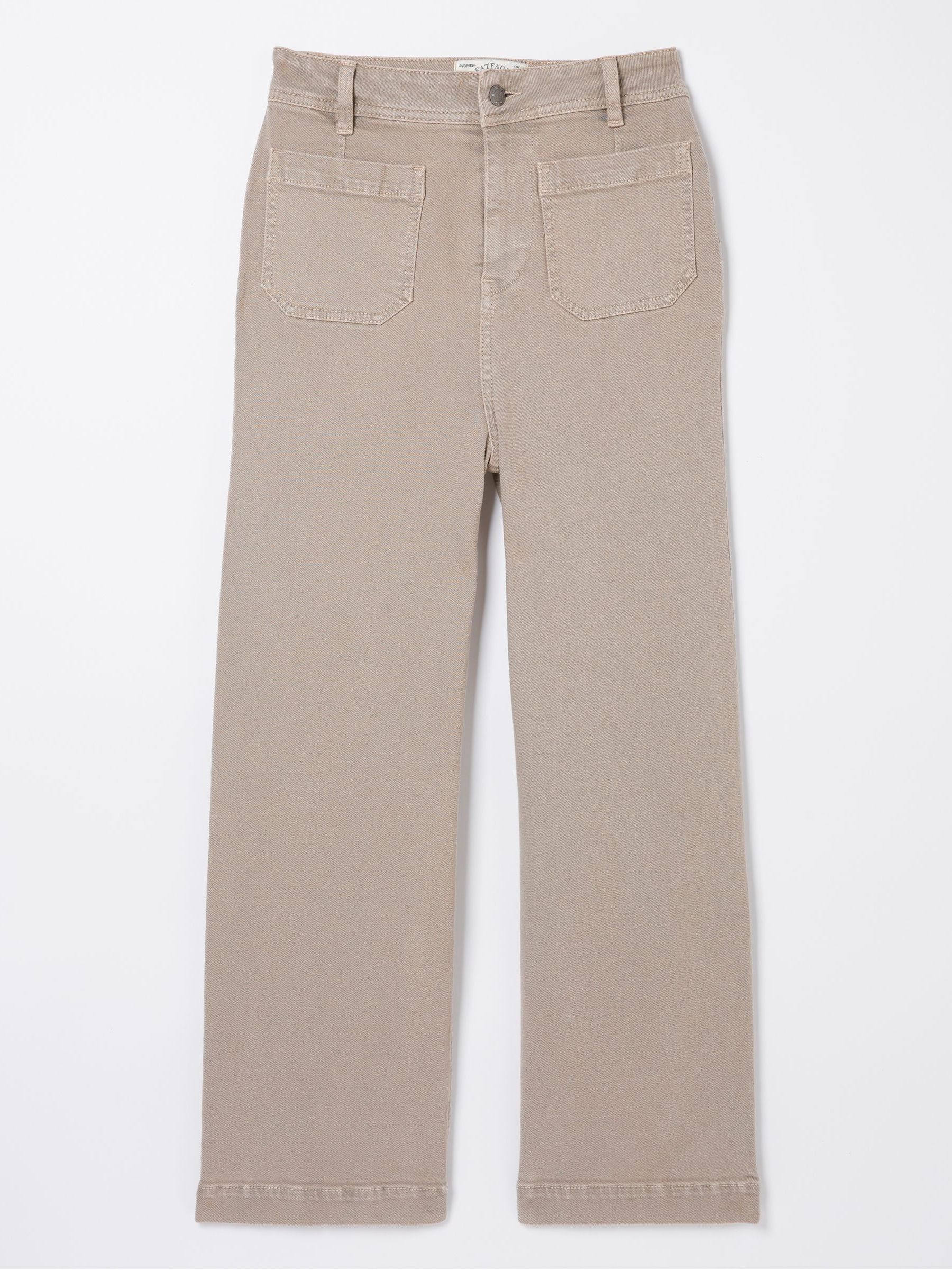 Keswick Natural Wide Leg Crop Jeans - Image 5 of 5