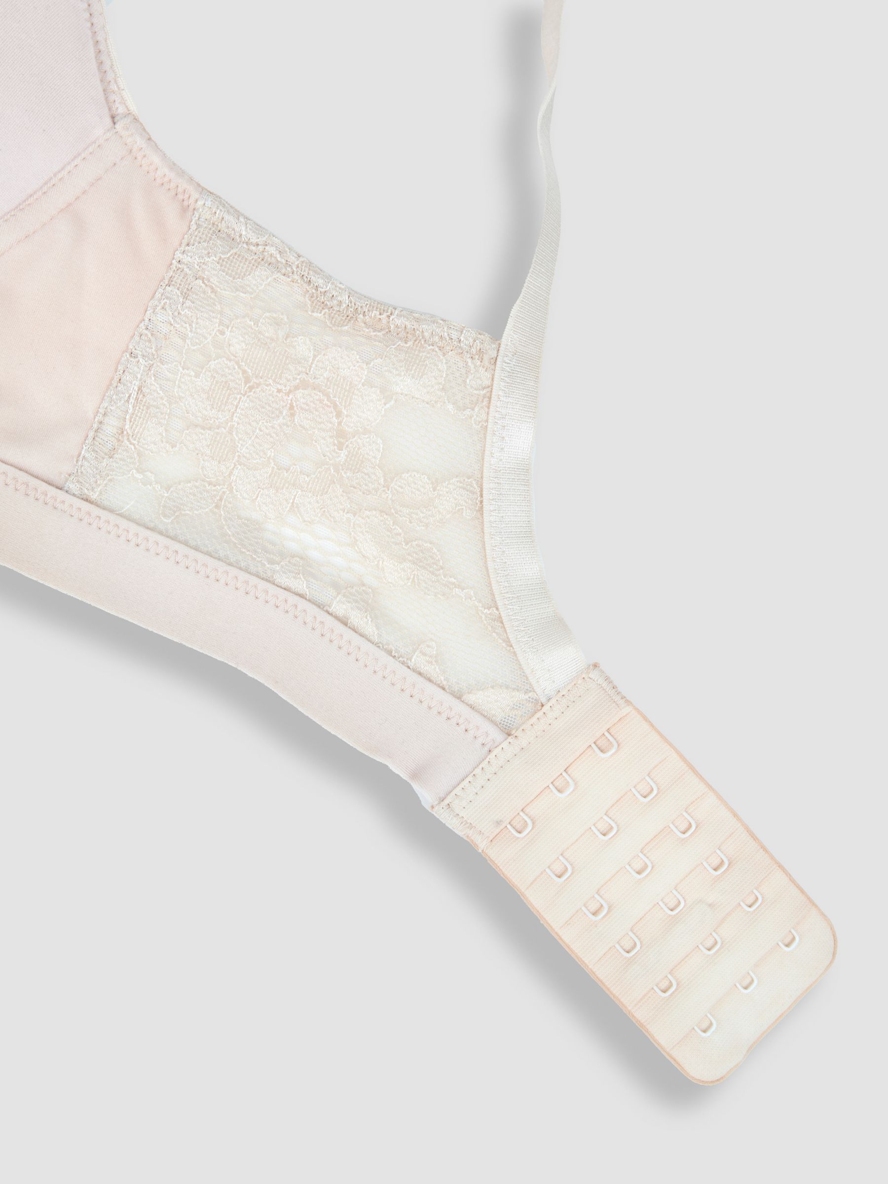 Natural Nude Emma-Jane Lace Trim Nursing T-Shirt Bra - Image 5 of 5