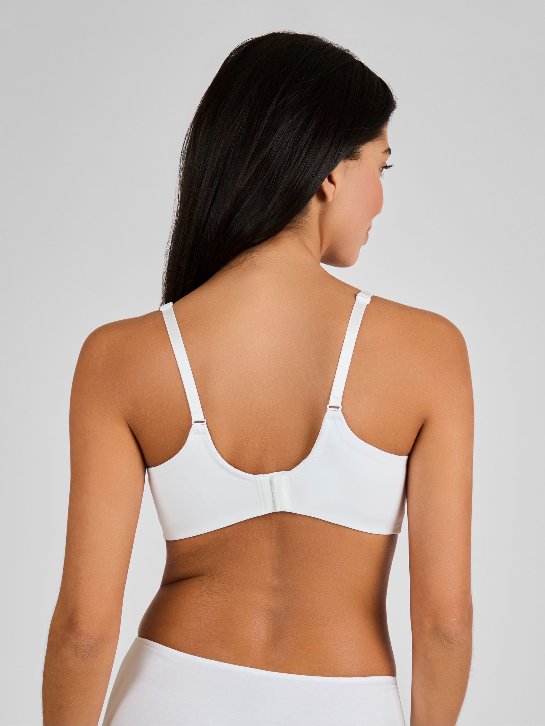 White Microfibre Moulded Maternity & Nursing Bra - Image 2 of 4