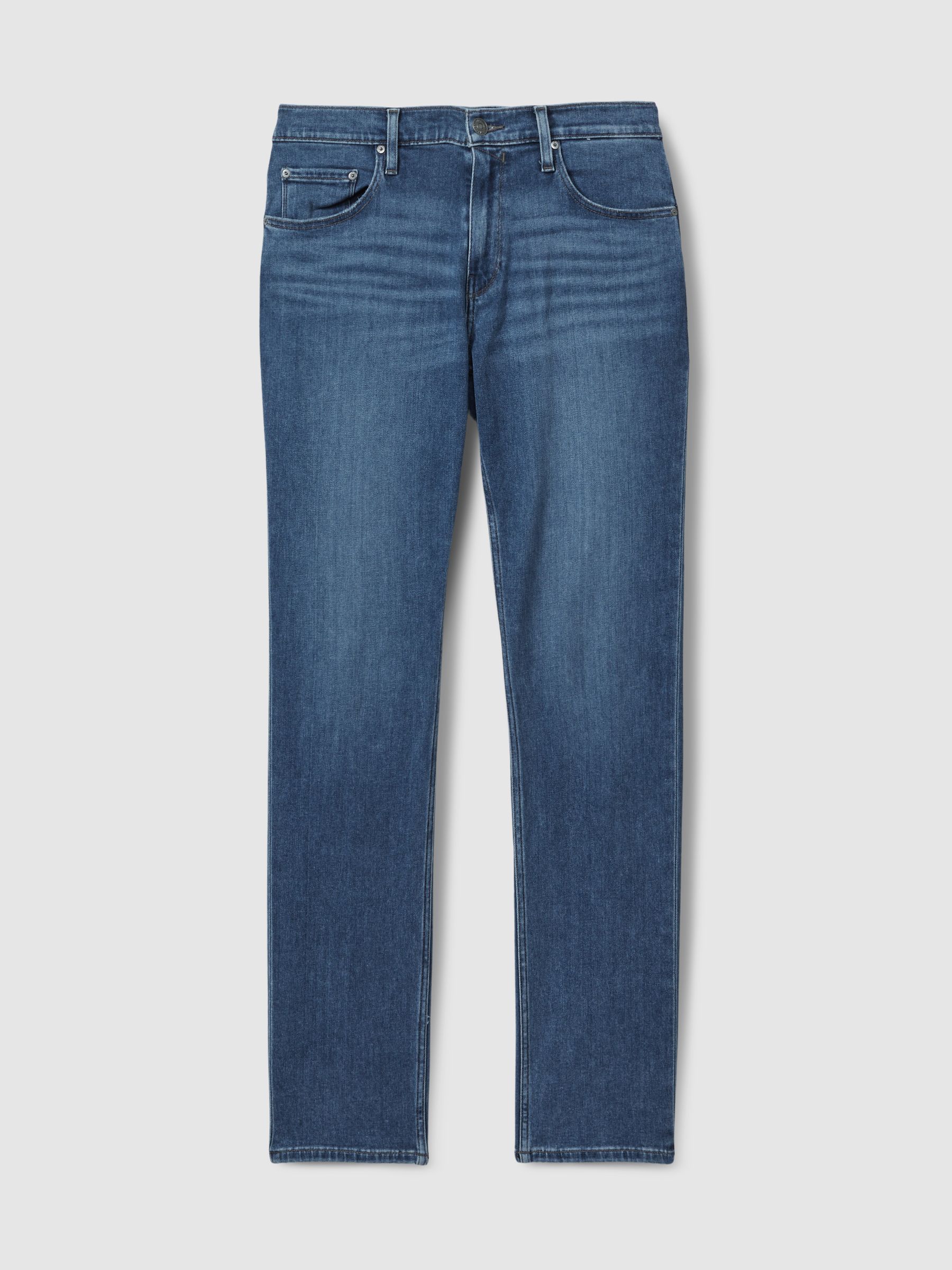 Paige Straight Leg Jeans in Atwell Blue - Image 2 of 6